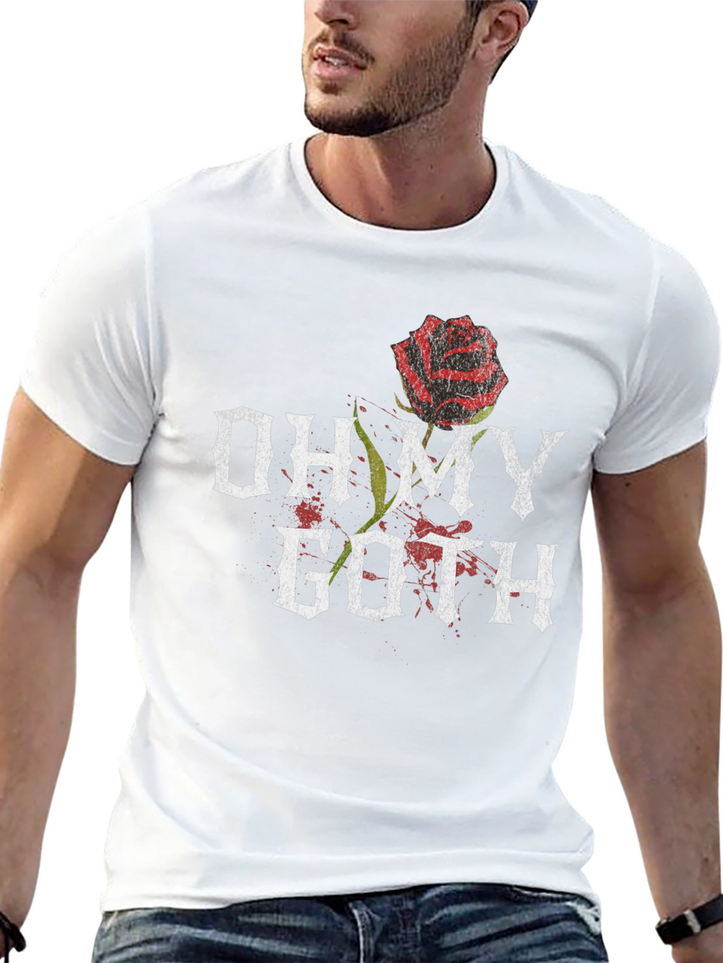 Oh My Goth Black Graphic Tee