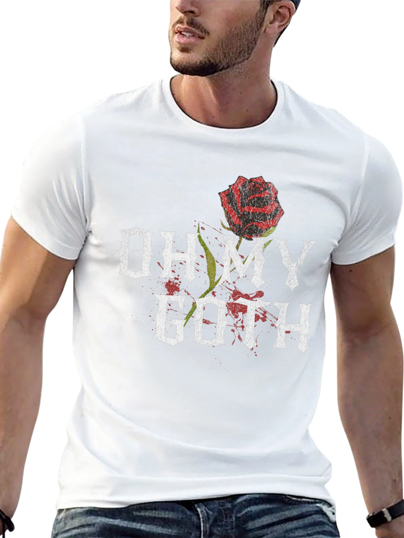 Oh My Goth Black Graphic Tee