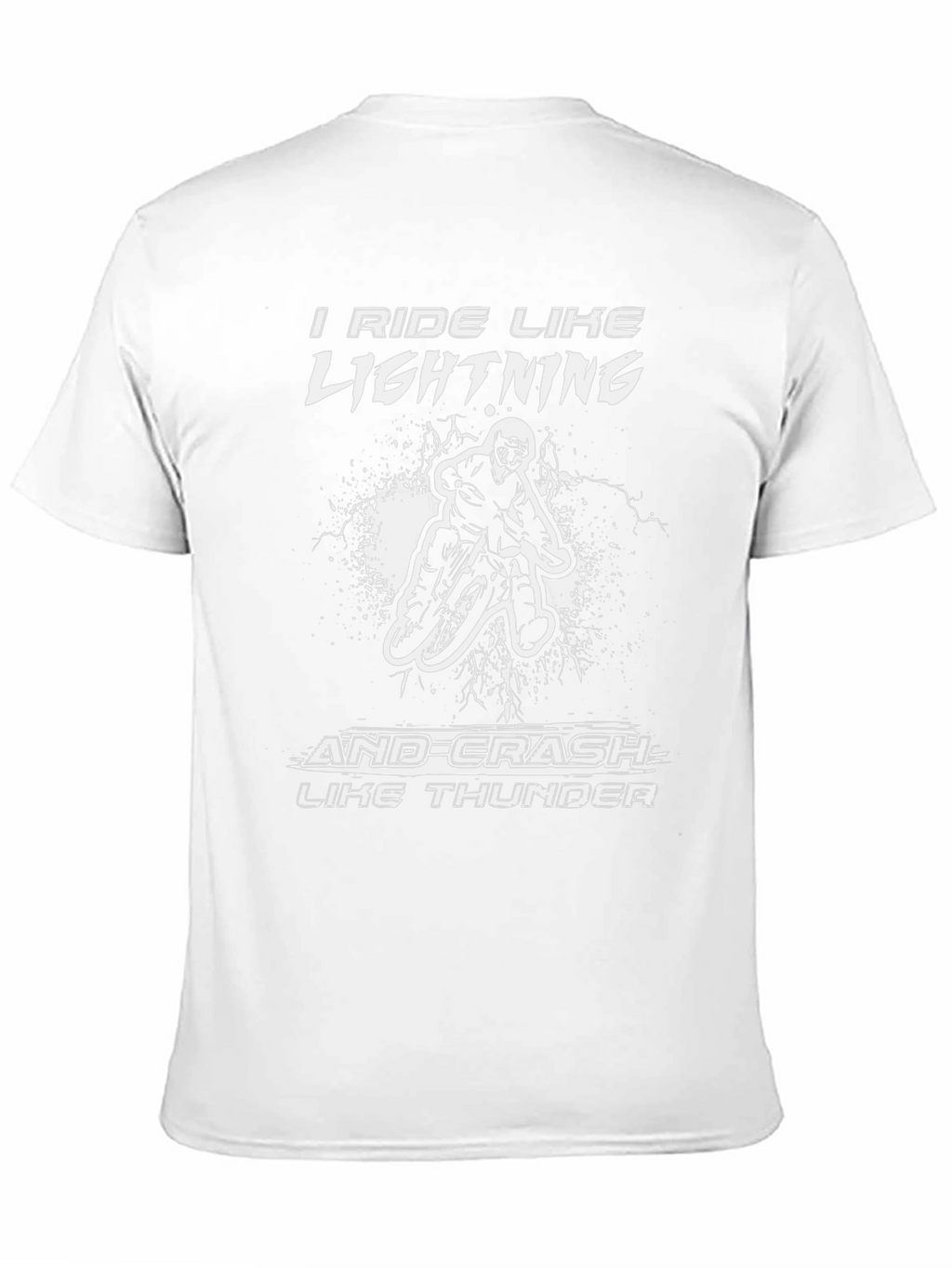 I Ride Like Lightning Biker T-Shirt
