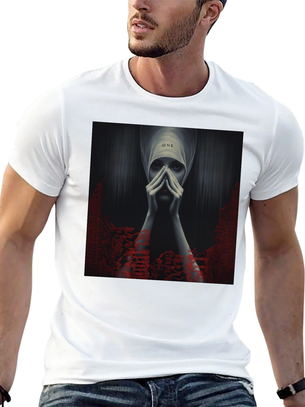 Mystic Woman Graphic Tee - Black