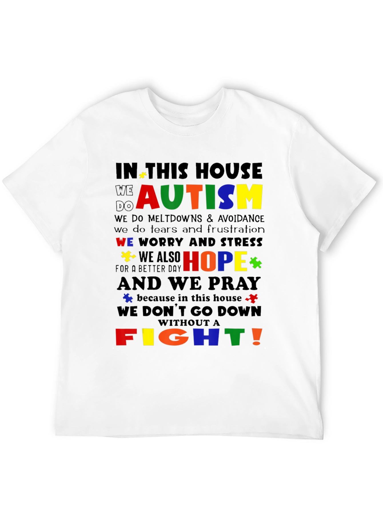 Autism Awareness T-Shirt - In This House