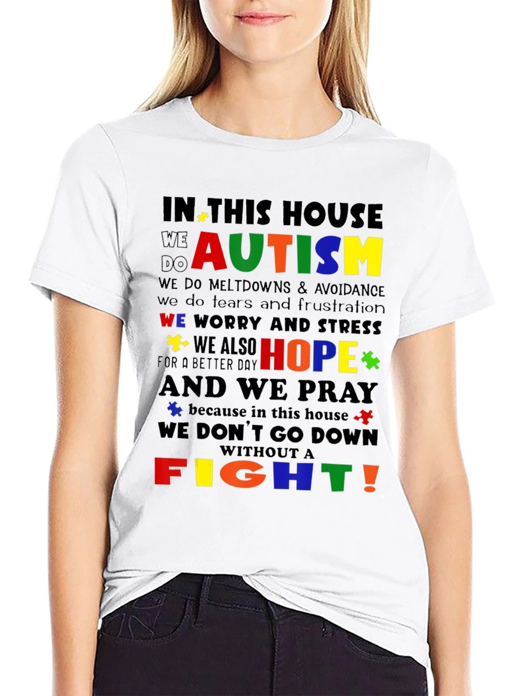 Autism Awareness T-Shirt - In This House