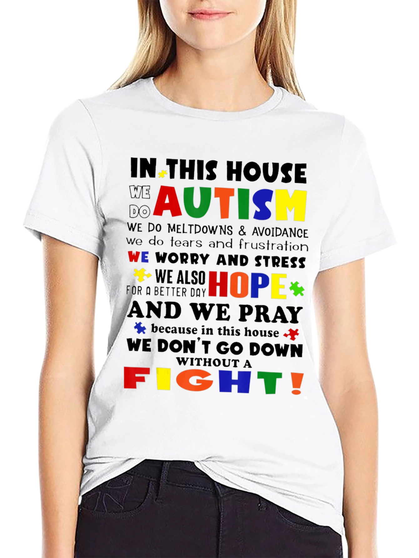 Autism Awareness T-Shirt - In This House