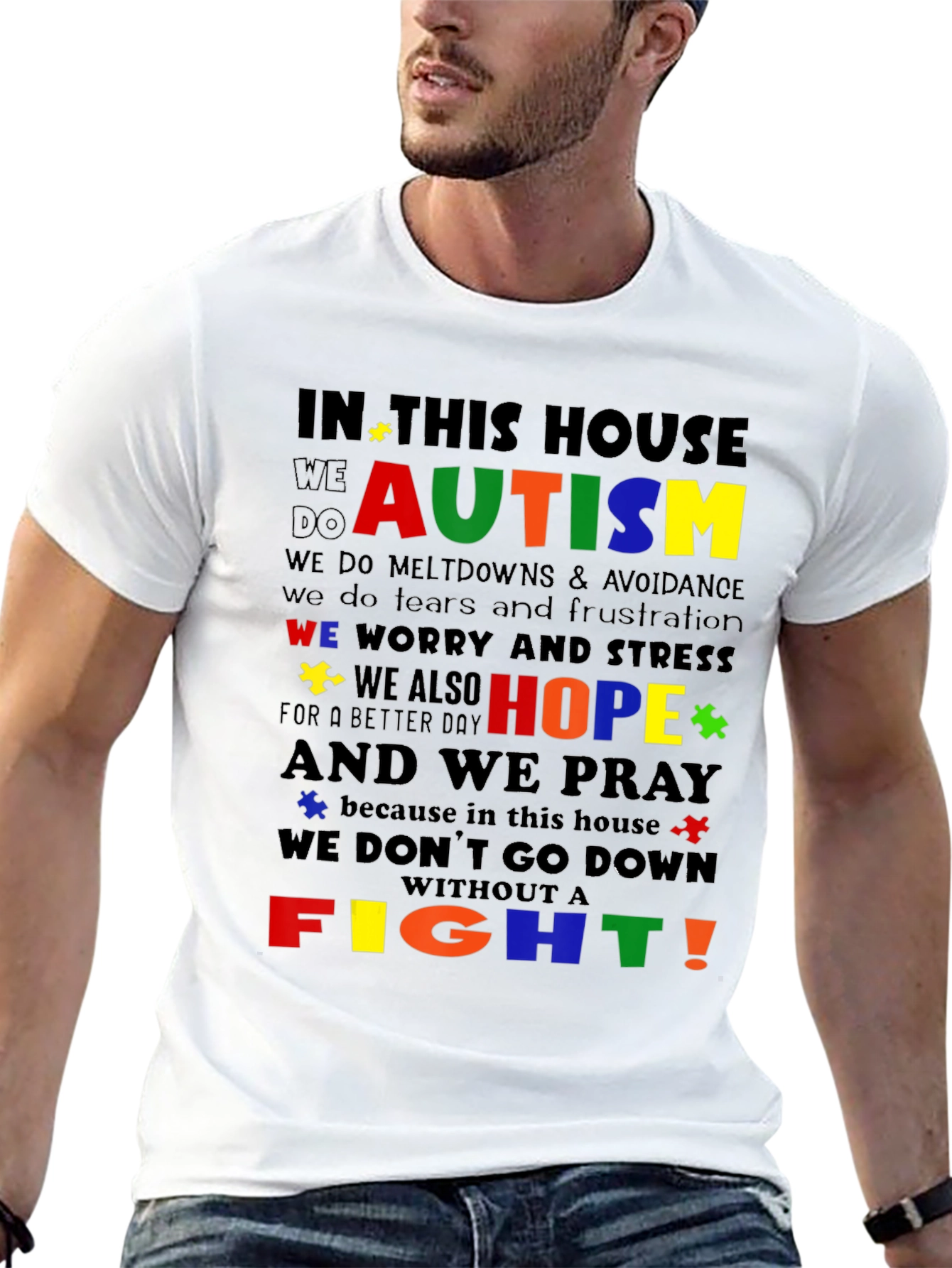 Autism Awareness T-Shirt - In This House