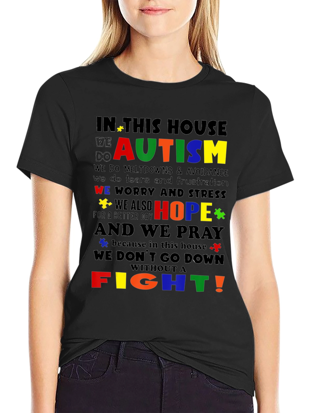 Autism Awareness T-Shirt - In This House