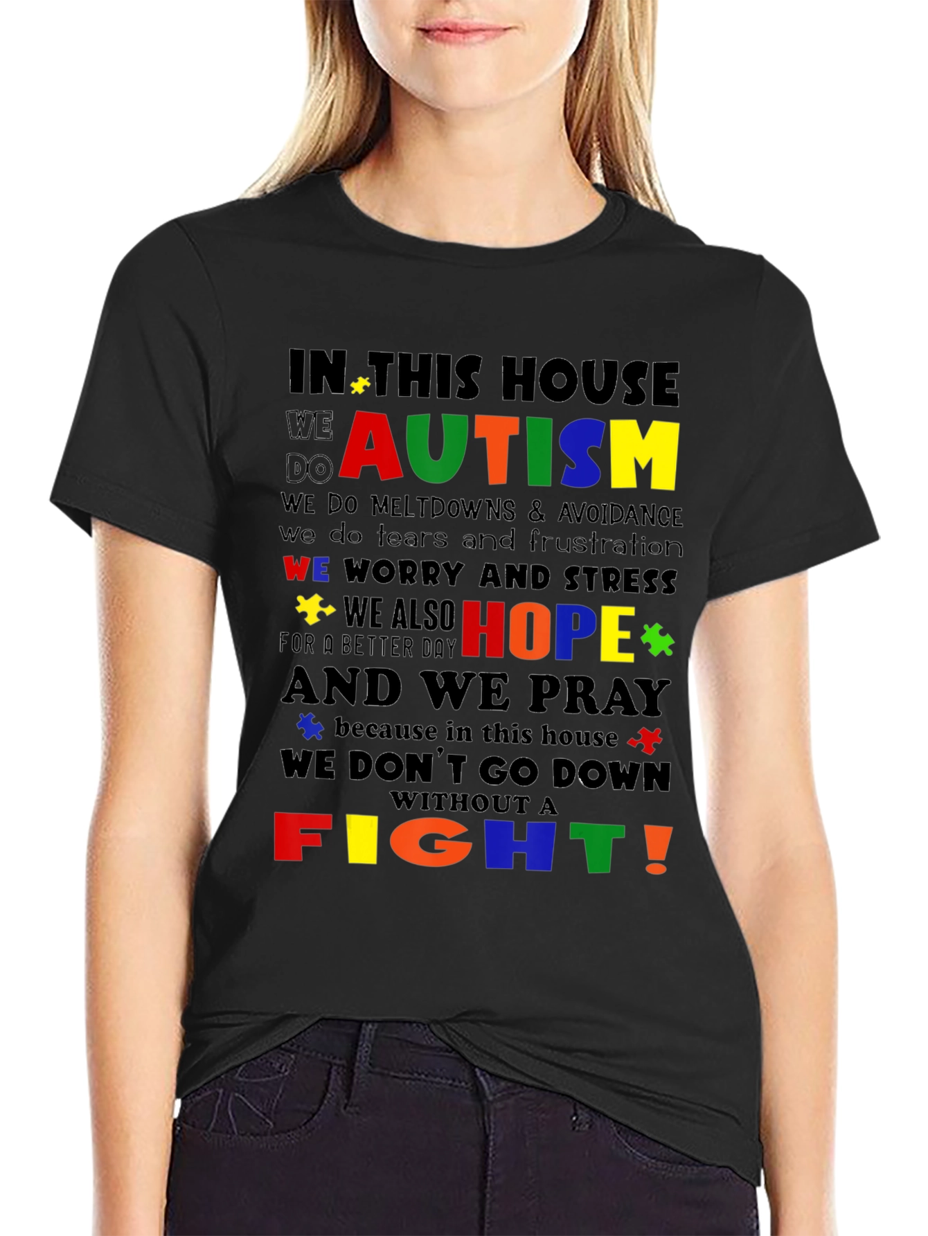 Autism Awareness T-Shirt - In This House
