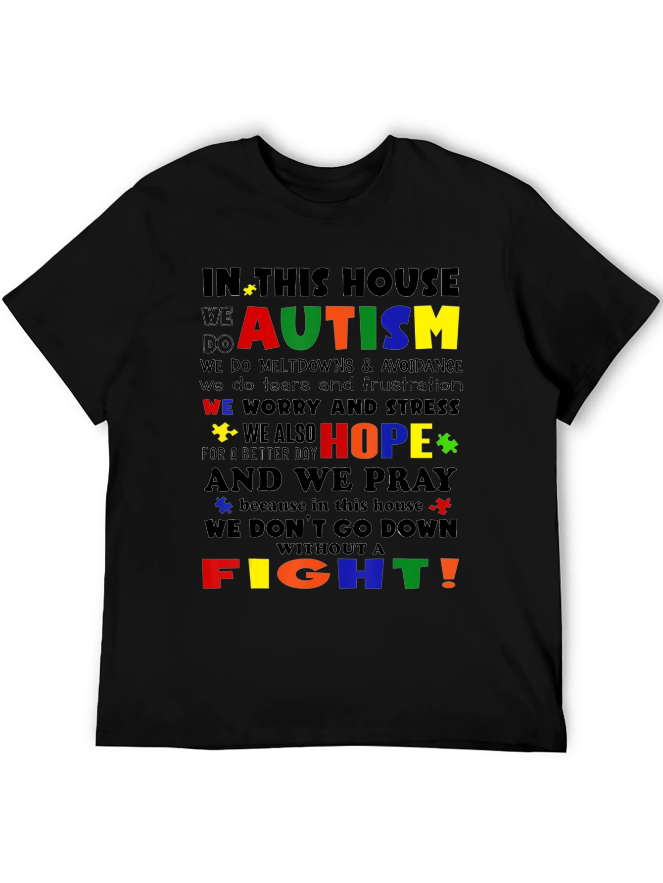 Autism Awareness T-Shirt - In This House