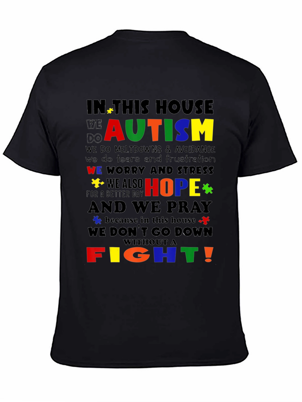 Autism Awareness T-Shirt - In This House