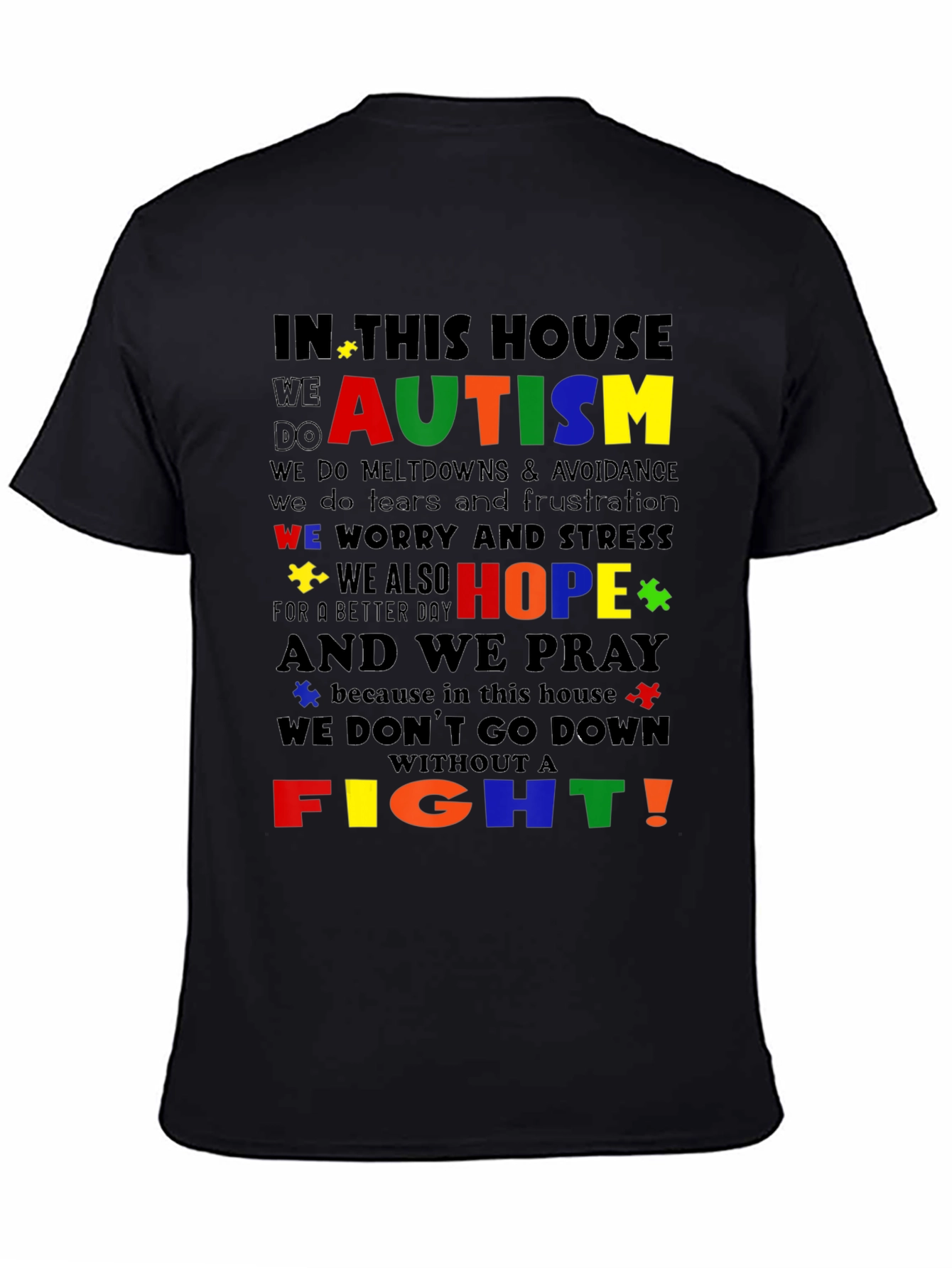 Autism Awareness T-Shirt - In This House