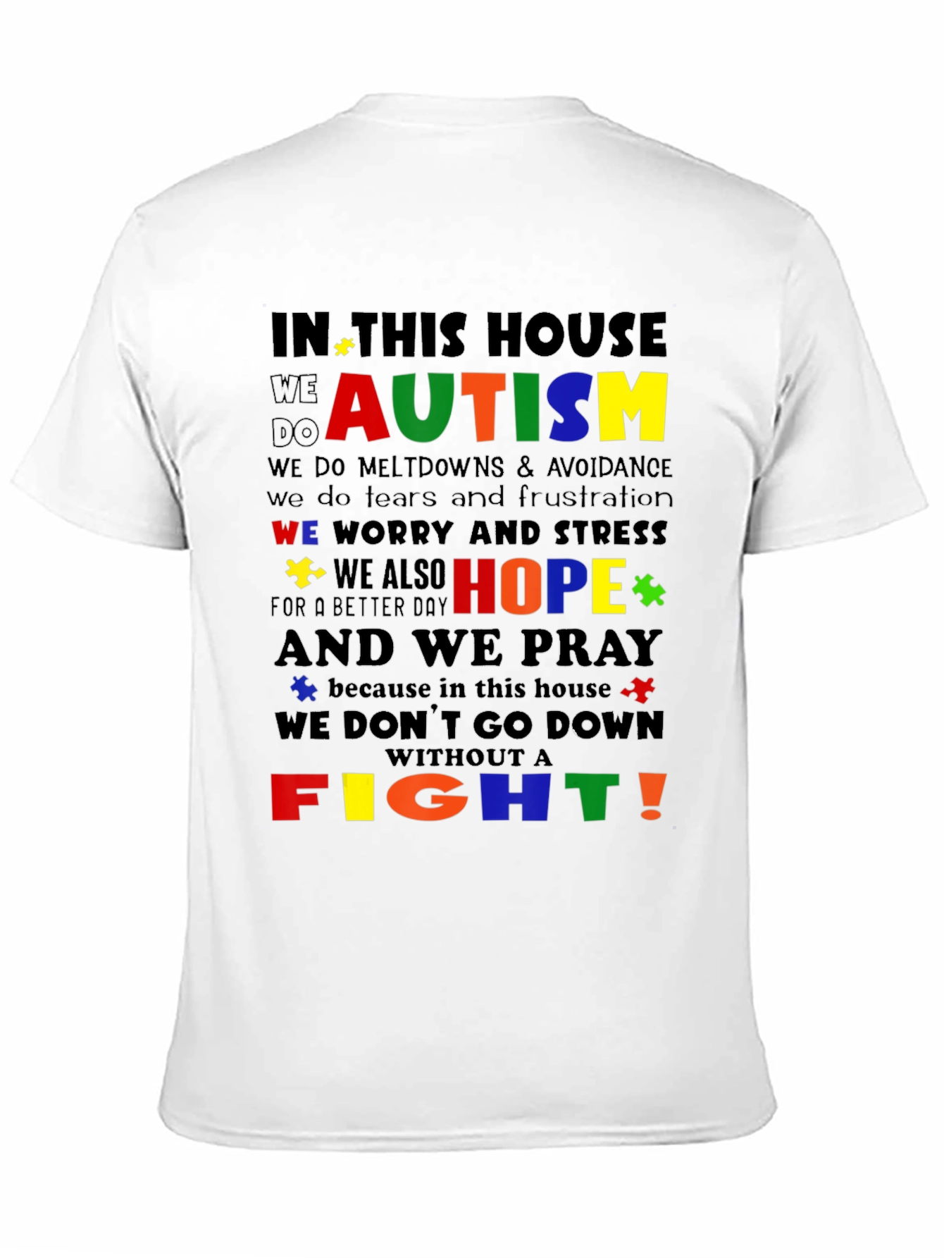 Autism Awareness T-Shirt - In This House