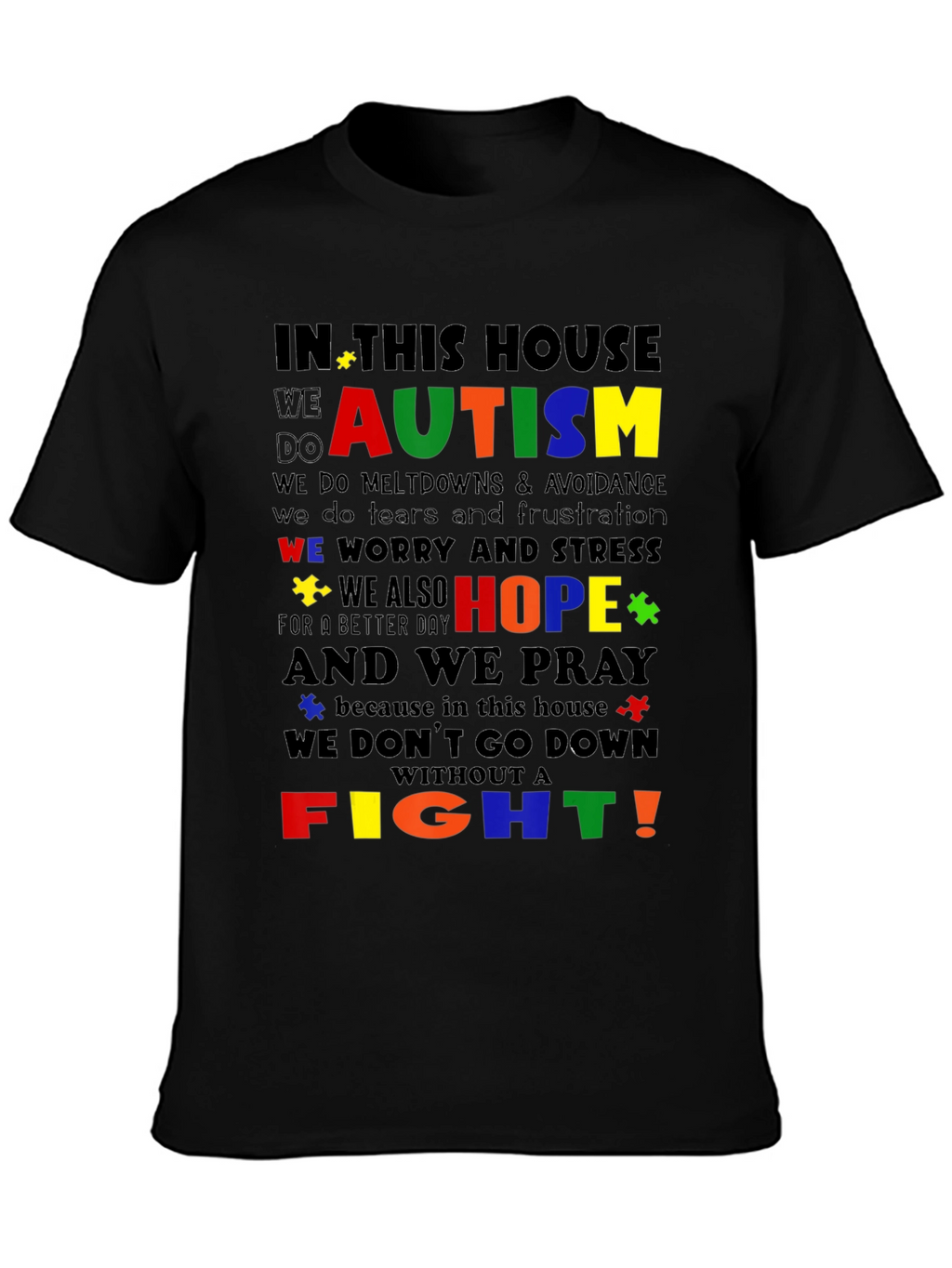 Autism Awareness T-Shirt - In This House