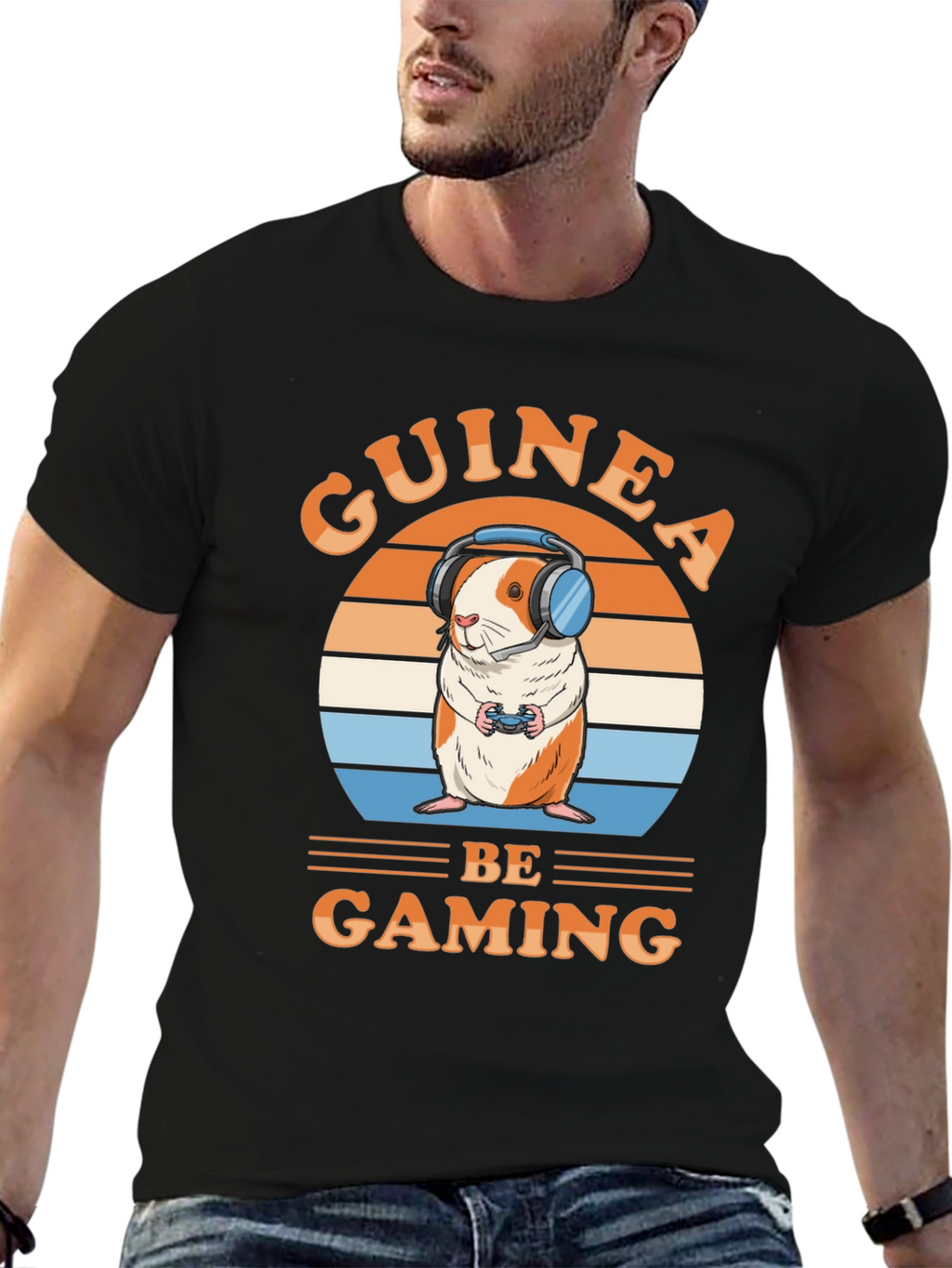 Guinea Pig Gamer T-Shirt - Guinea Be Gaming