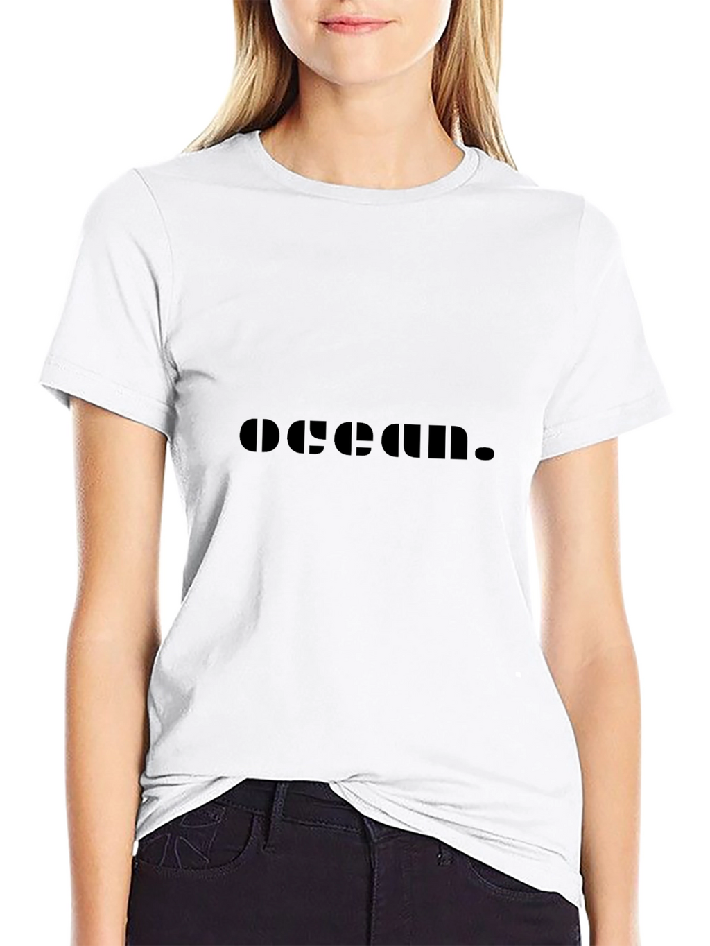 Ocean Black T-Shirt - Stylish & Comfortable