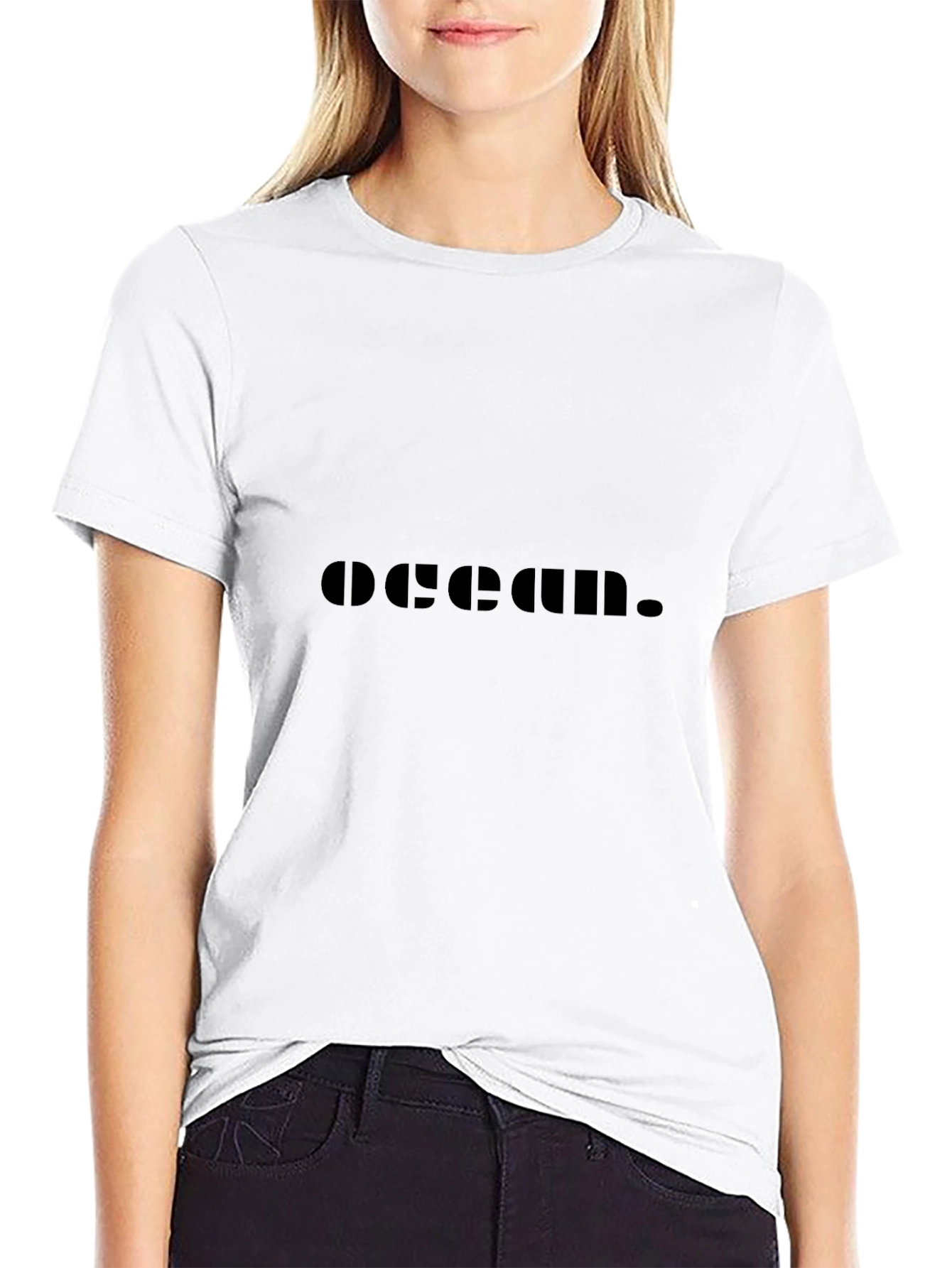 Ocean Black T-Shirt - Stylish & Comfortable