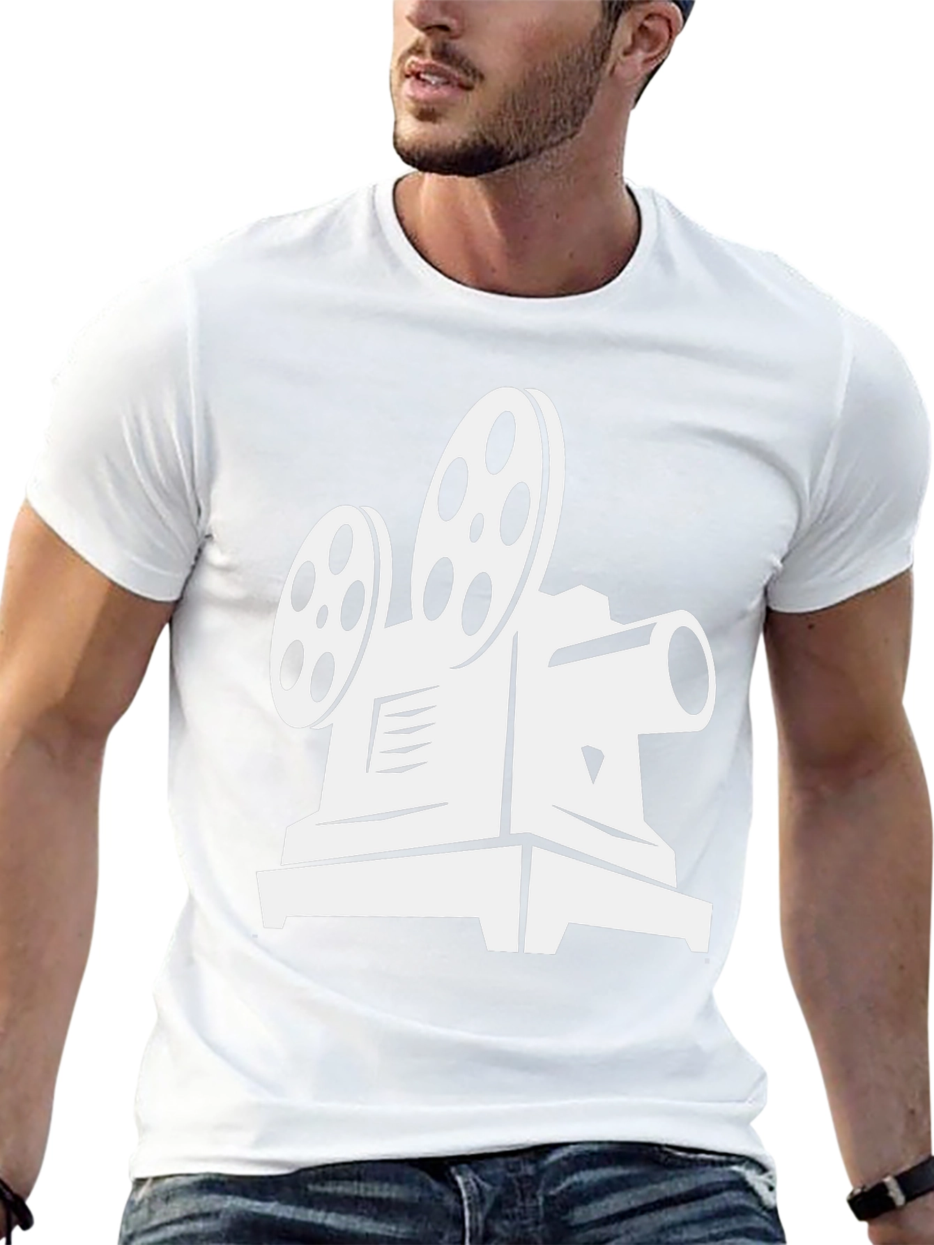 Classic Film Projector Graphic Tee
