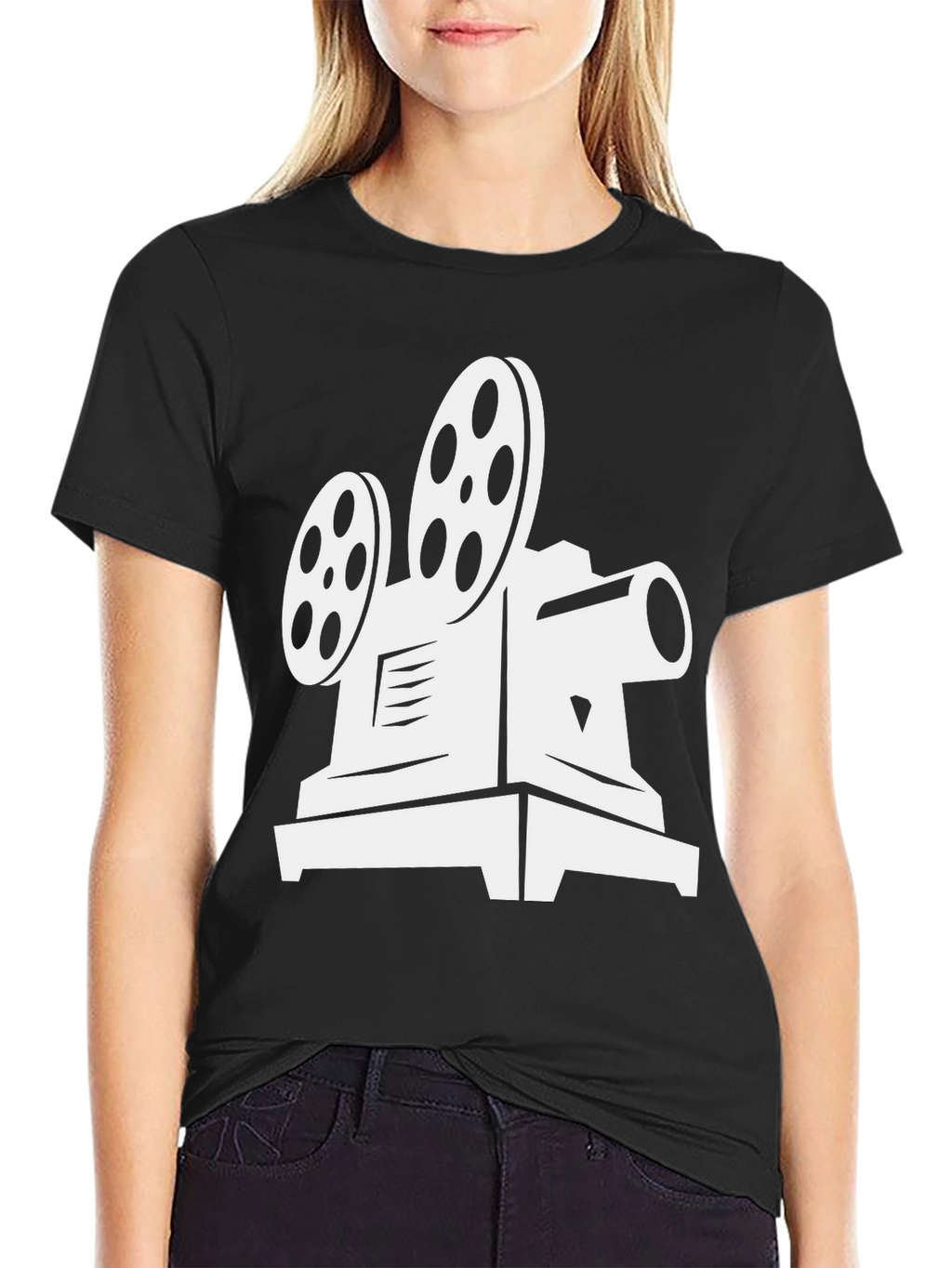 Classic Film Projector Graphic Tee