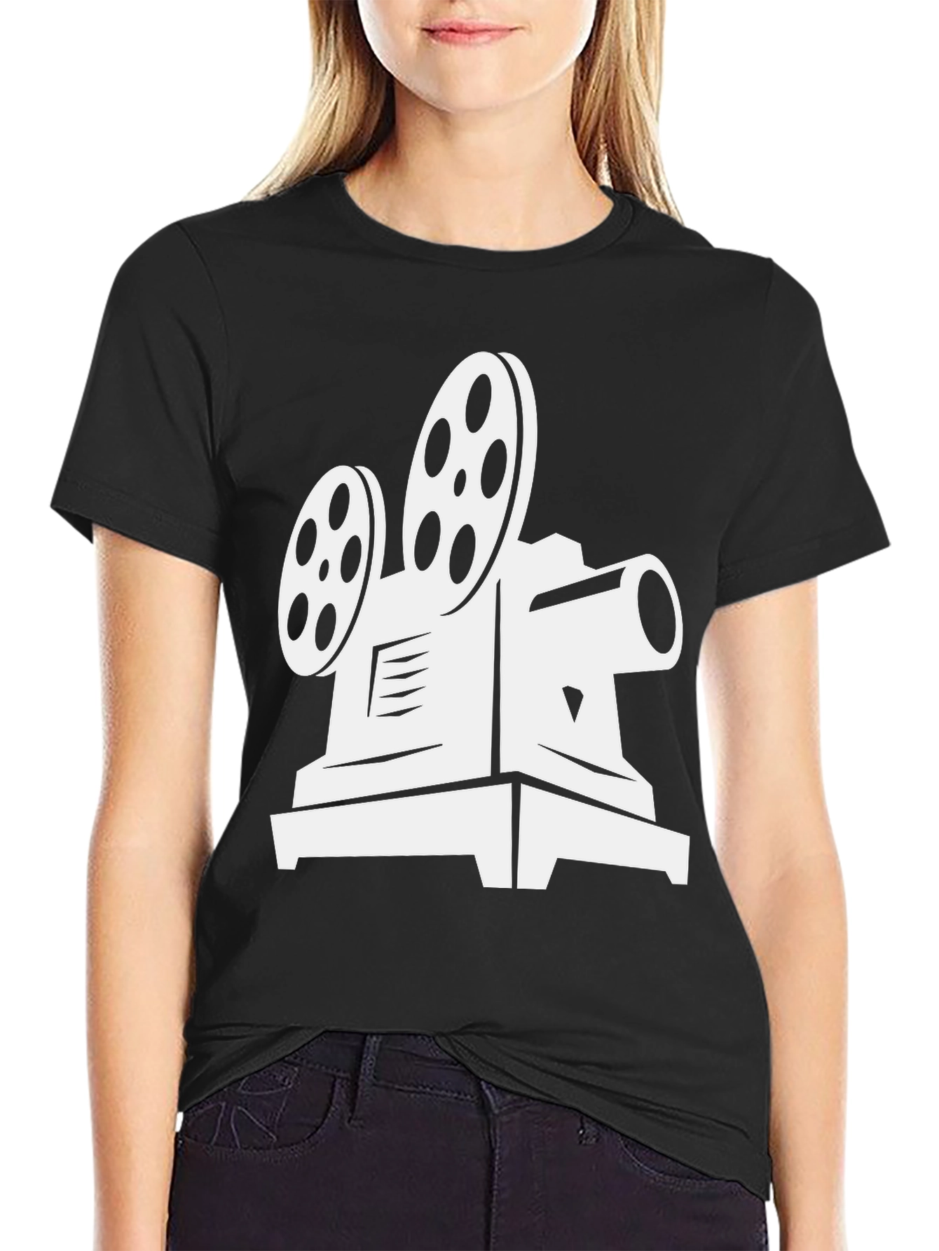 Classic Film Projector Graphic Tee