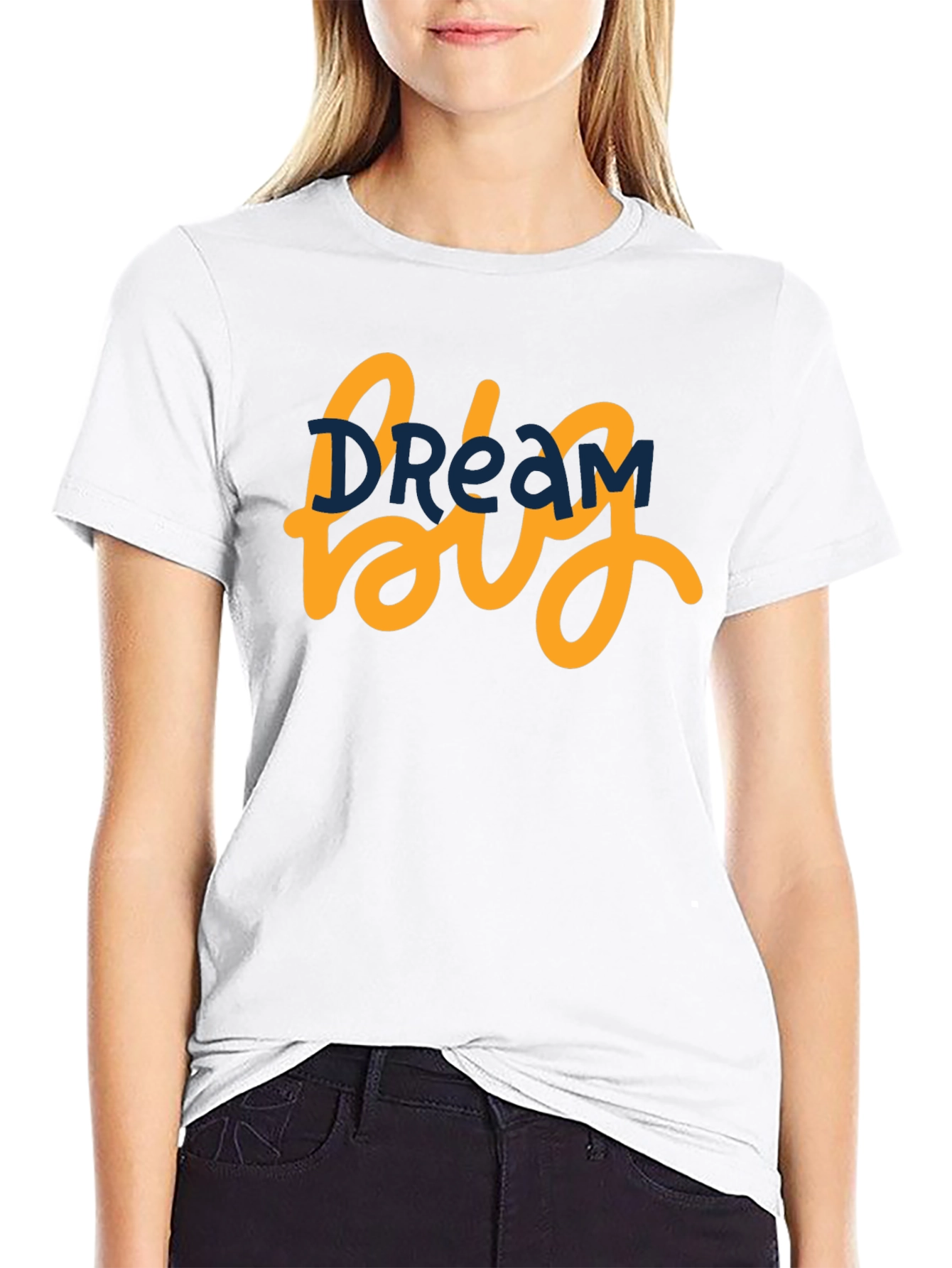 Dream Big Graphic Tee - Motivational T-Shirt
