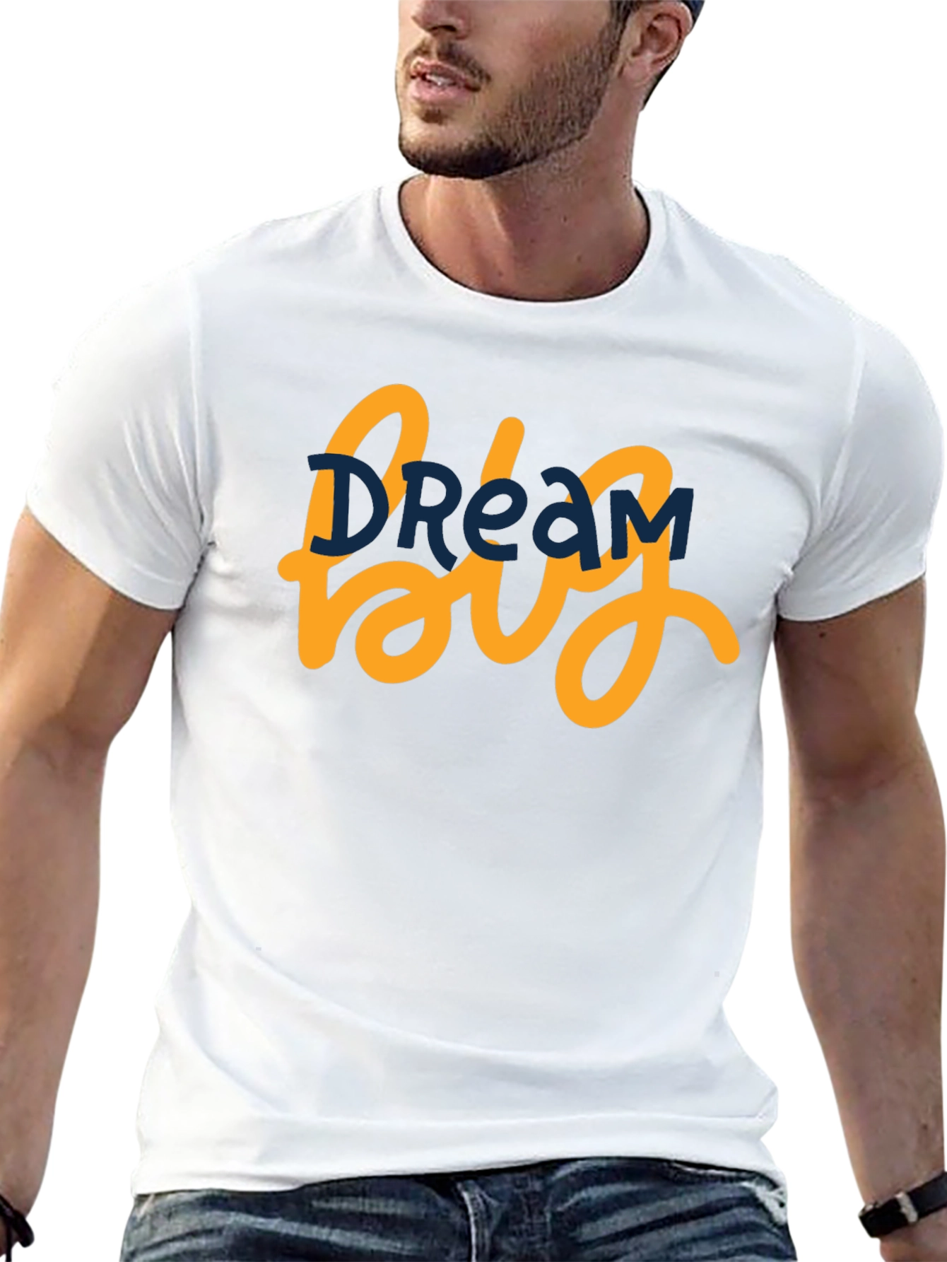 Dream Big Graphic Tee - Motivational T-Shirt