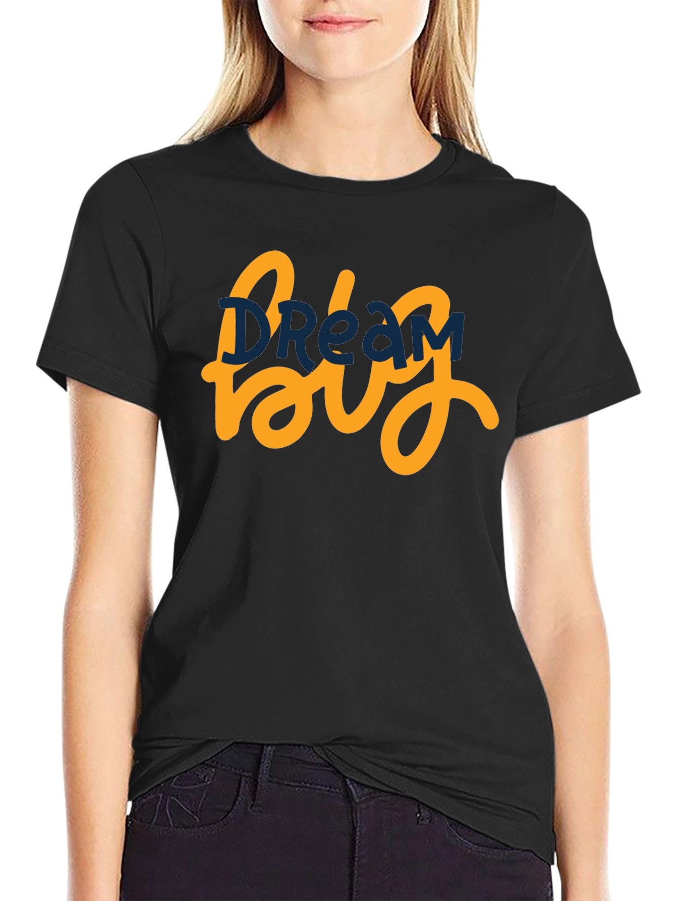 Dream Big Graphic Tee - Motivational T-Shirt