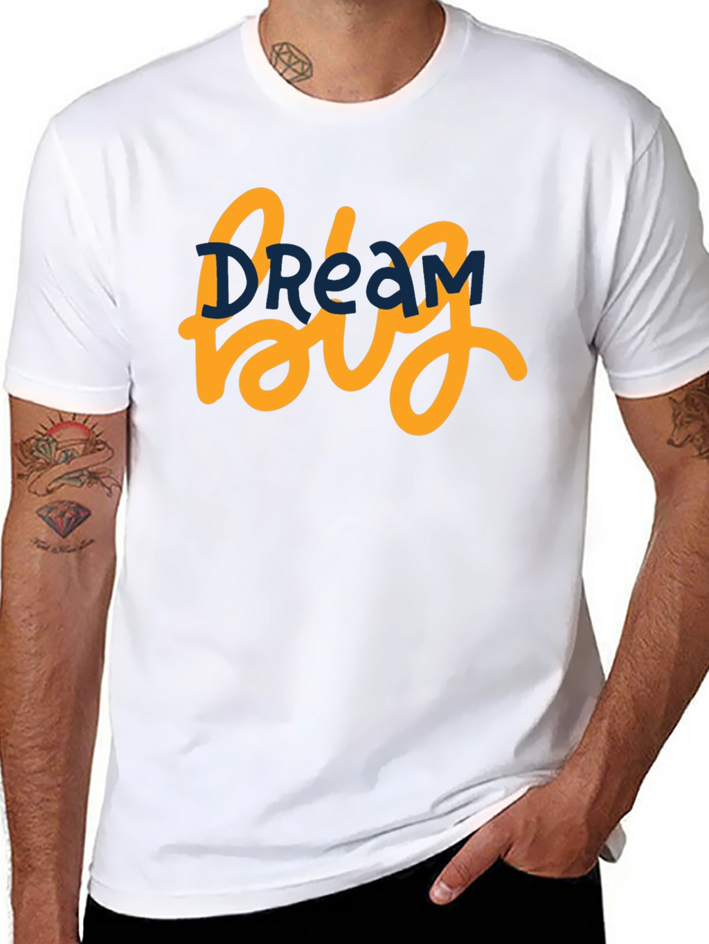 Dream Big Graphic Tee - Motivational T-Shirt