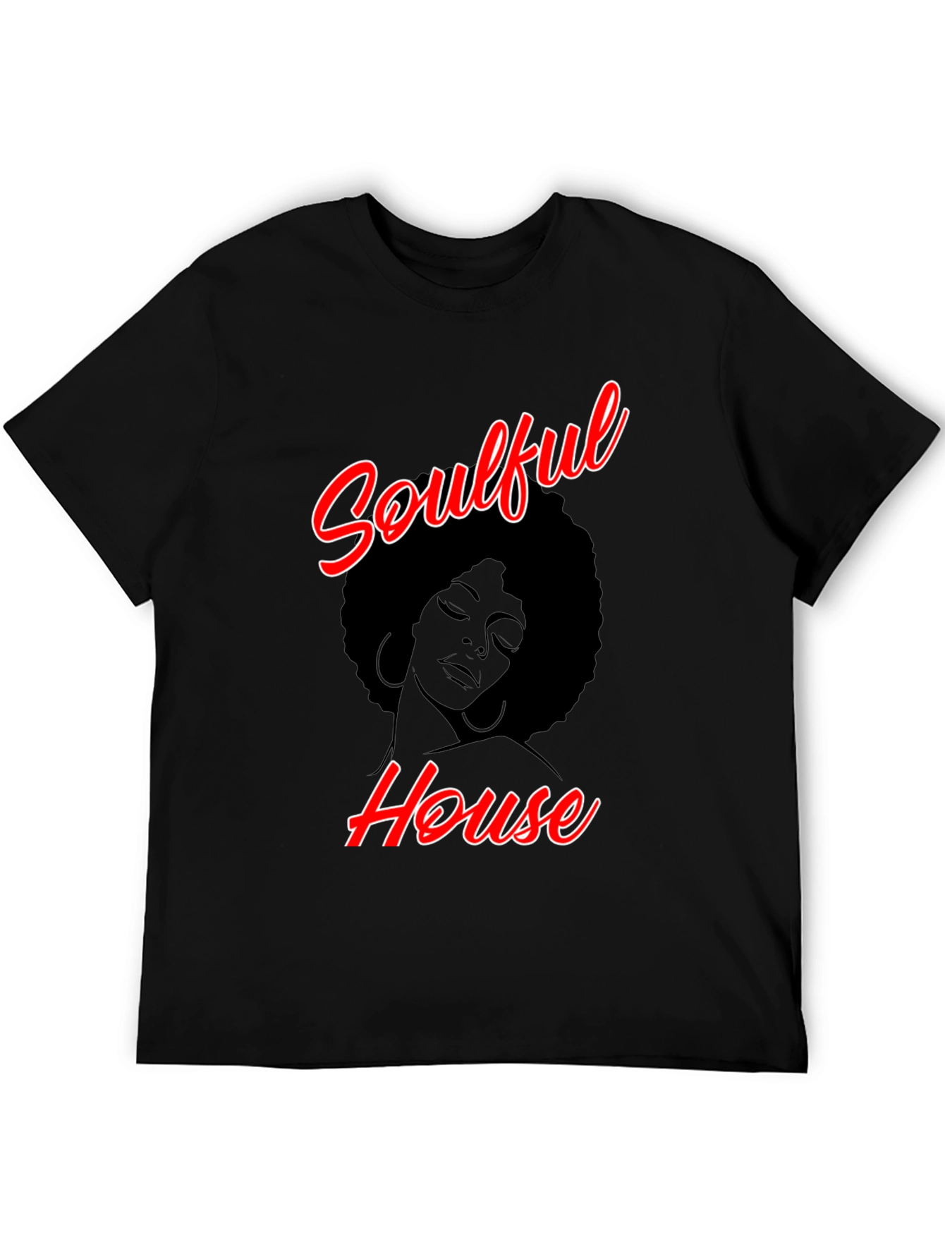 Soulful House Graphic T-Shirt - Trendy & Comfy!
