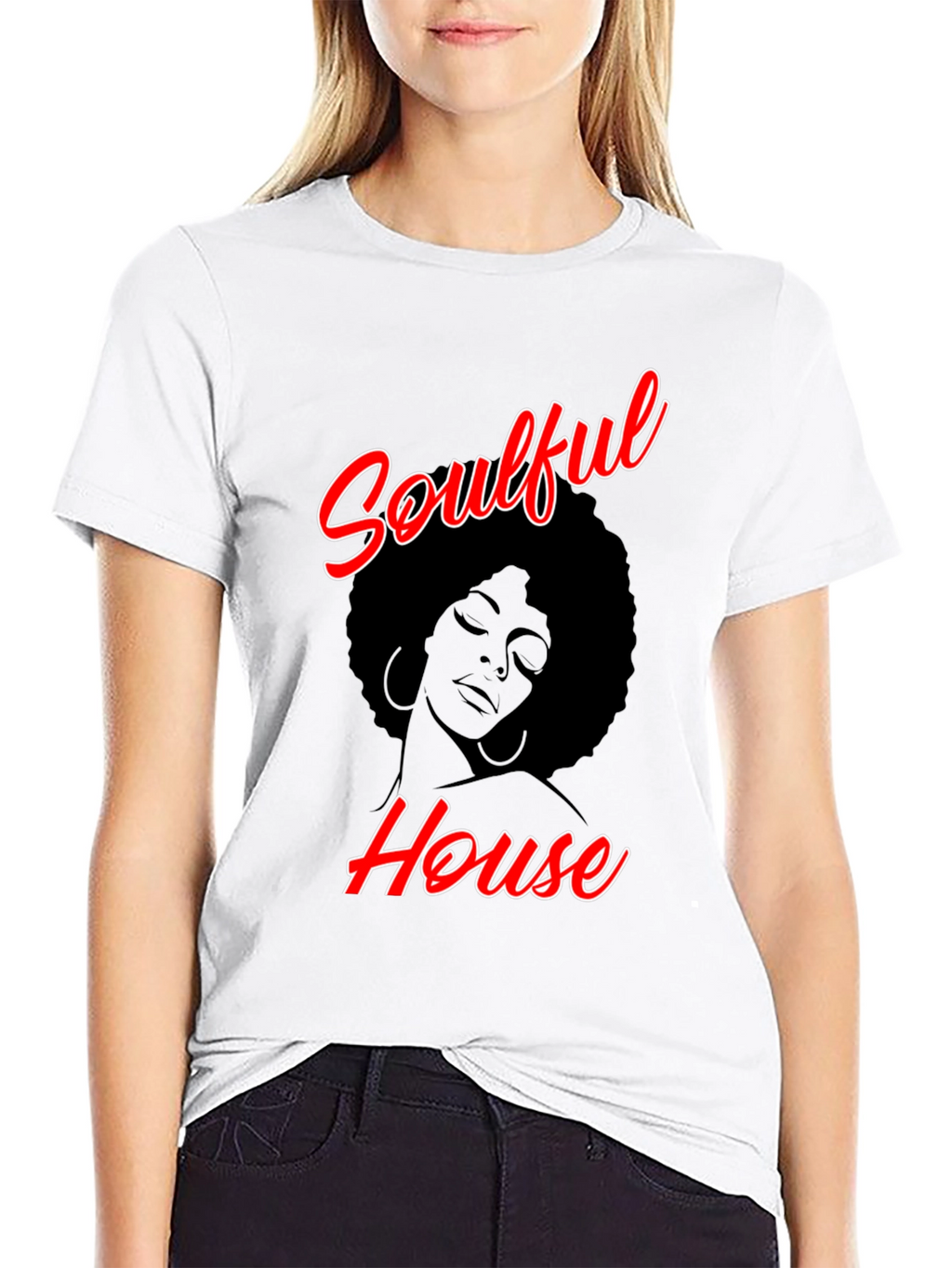Soulful House Graphic T-Shirt - Trendy & Comfy!