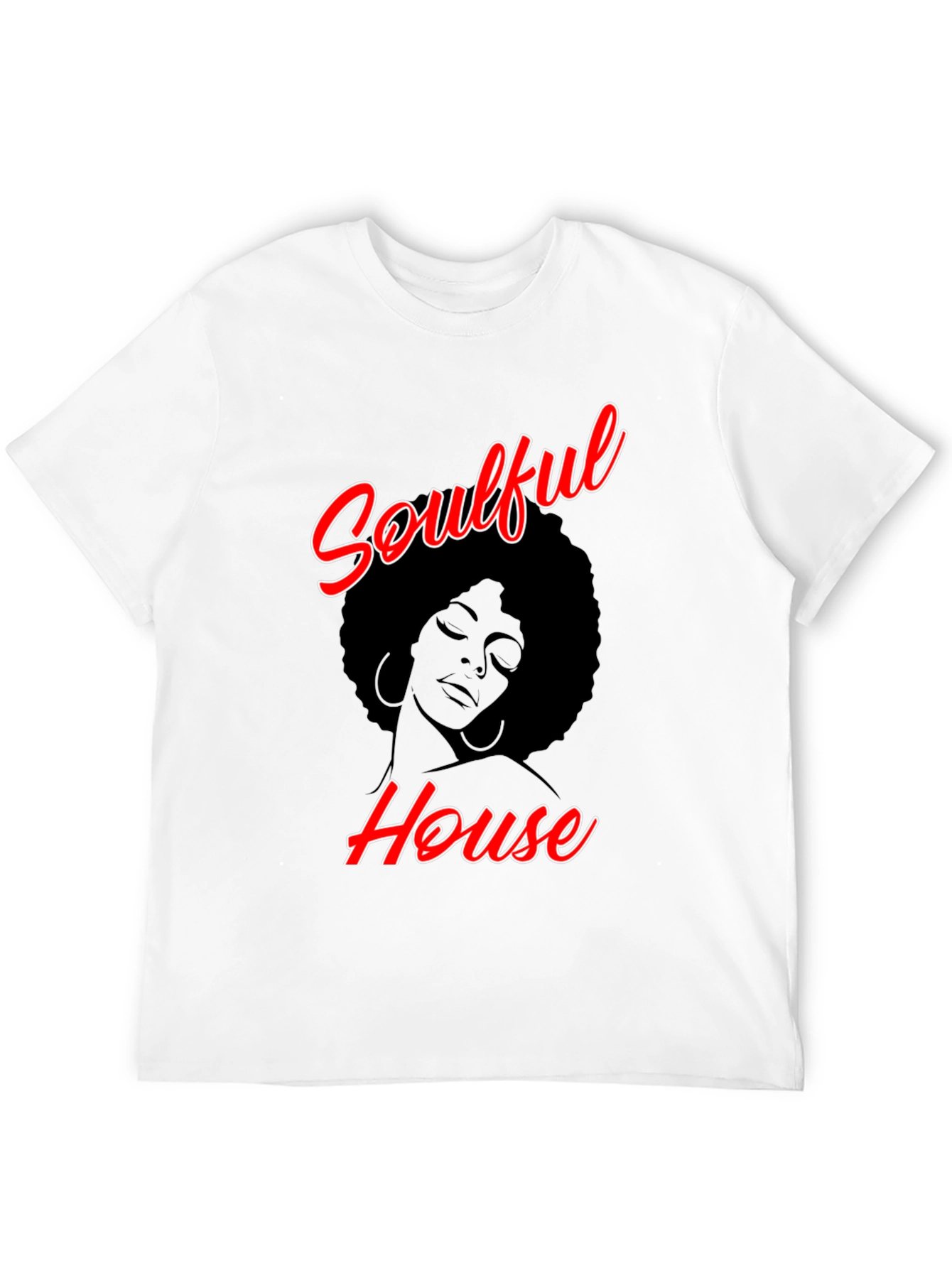 Soulful House Graphic T-Shirt - Trendy & Comfy!