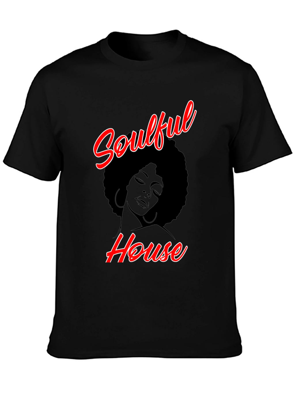 Soulful House Graphic T-Shirt - Trendy & Comfy!