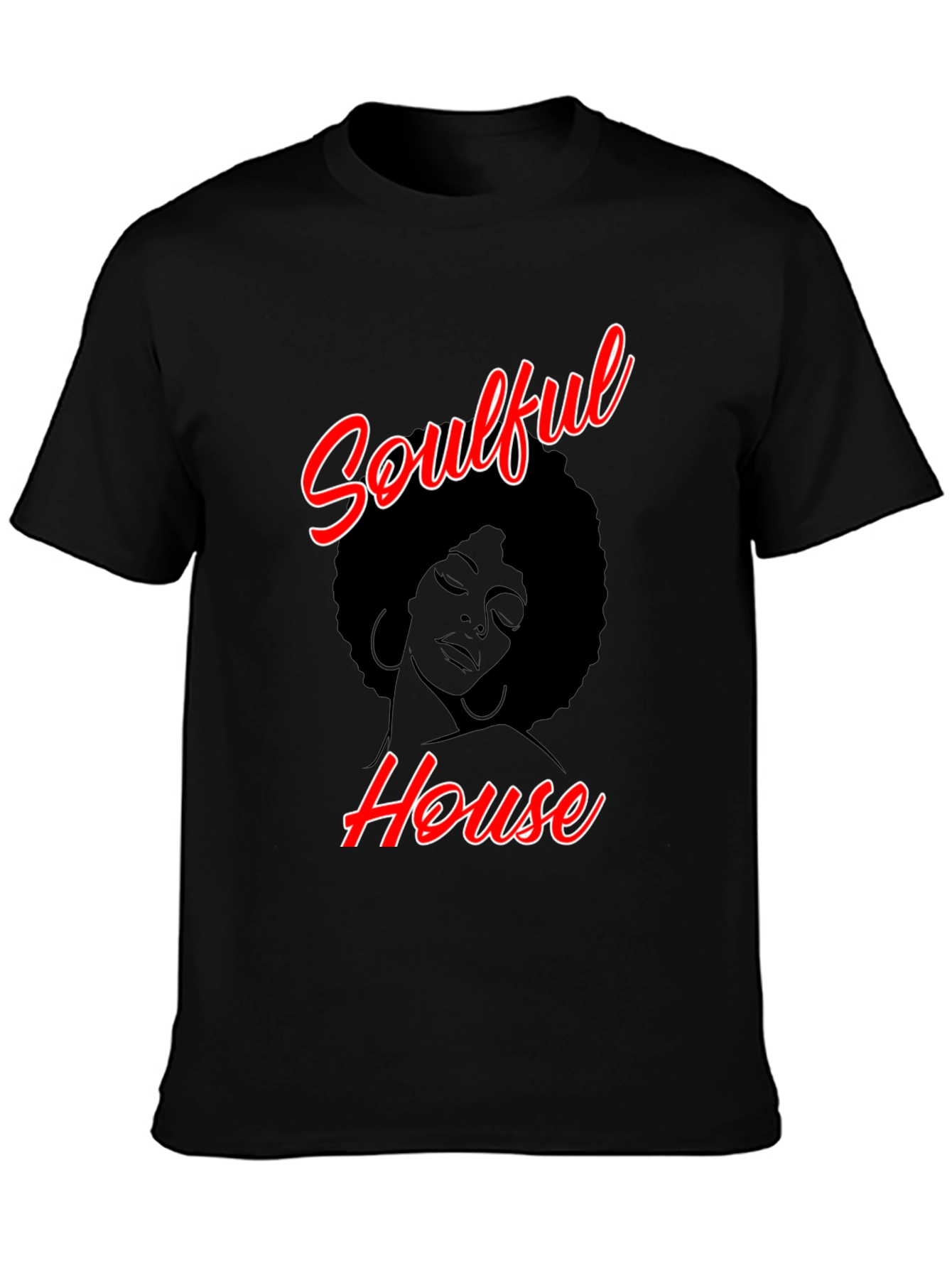 Soulful House Graphic T-Shirt - Trendy & Comfy!