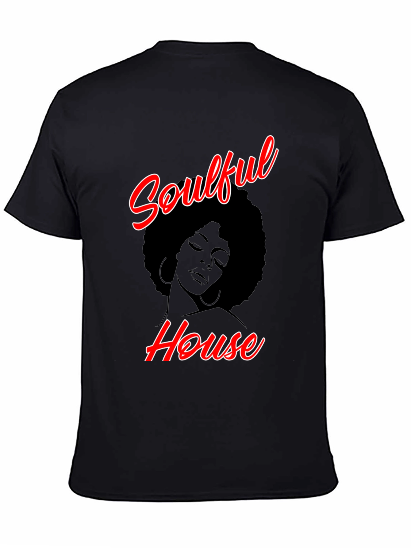 Soulful House Graphic T-Shirt - Trendy & Comfy!