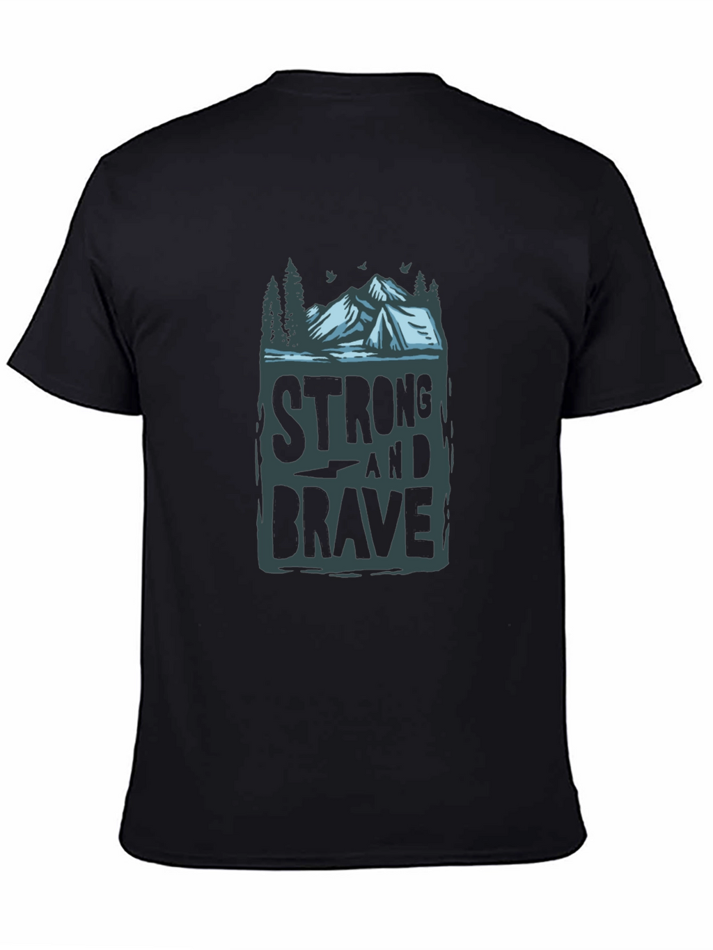 Strong & Brave Graphic Tee - Adventure Ready!