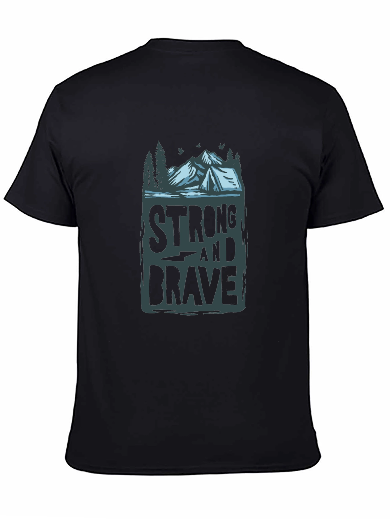 Strong & Brave Graphic Tee - Adventure Ready!
