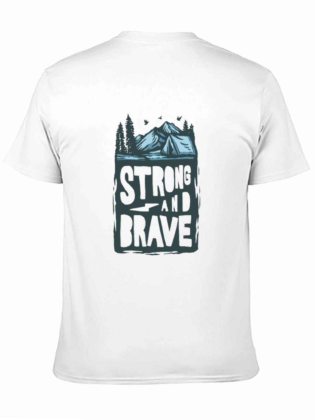 Strong & Brave Graphic Tee - Adventure Ready!
