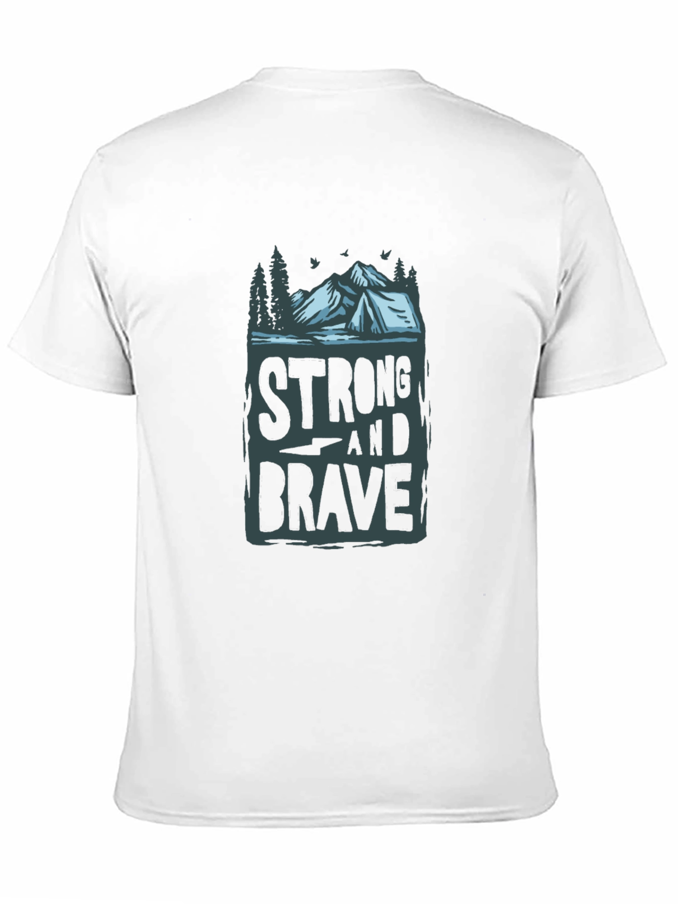 Strong & Brave Graphic Tee - Adventure Ready!