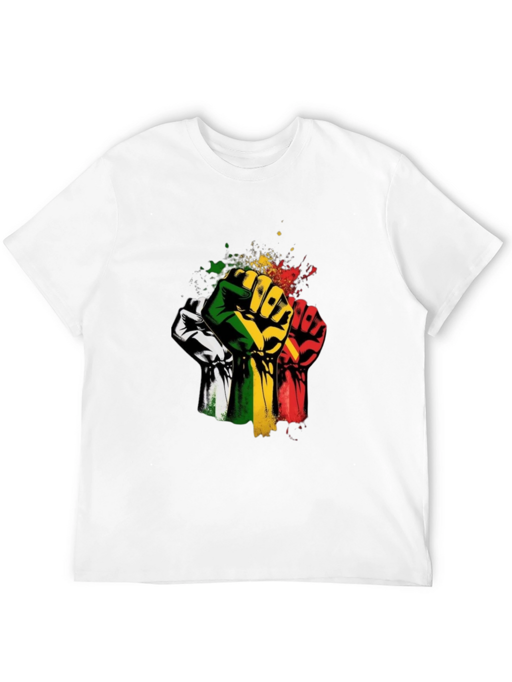 Empowered Fist Graphic T-Shirt - Black
