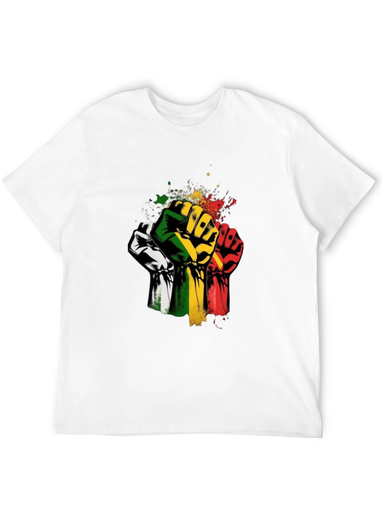Empowered Fist Graphic T-Shirt - Black