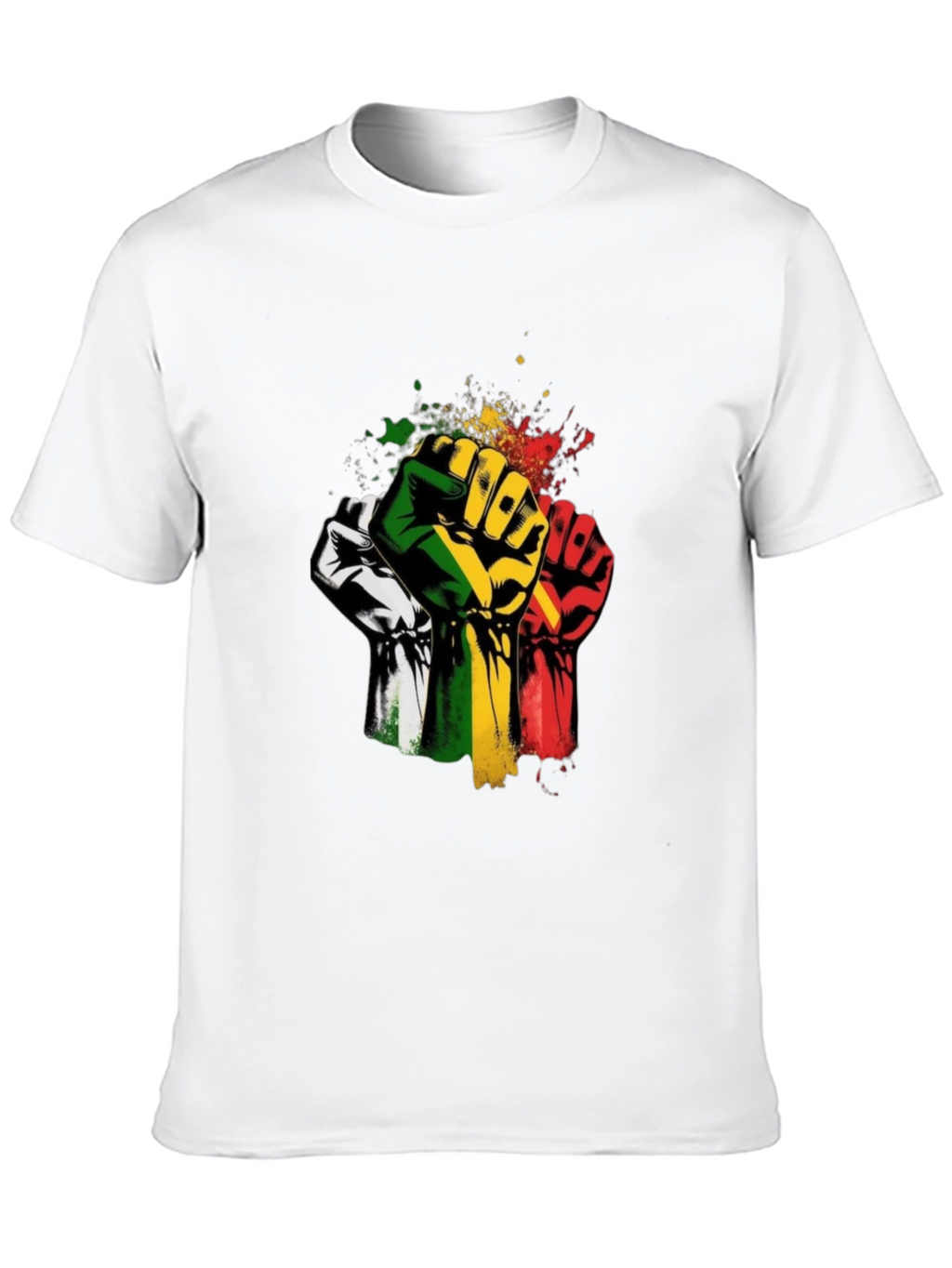 Empowered Fist Graphic T-Shirt - Black