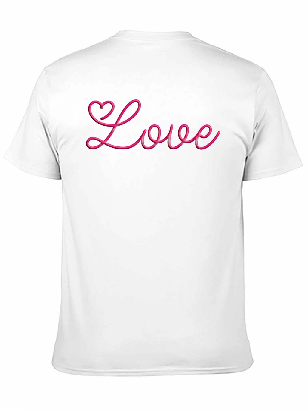 Love Heart Graphic Tee - Stylish Black T-Shirt