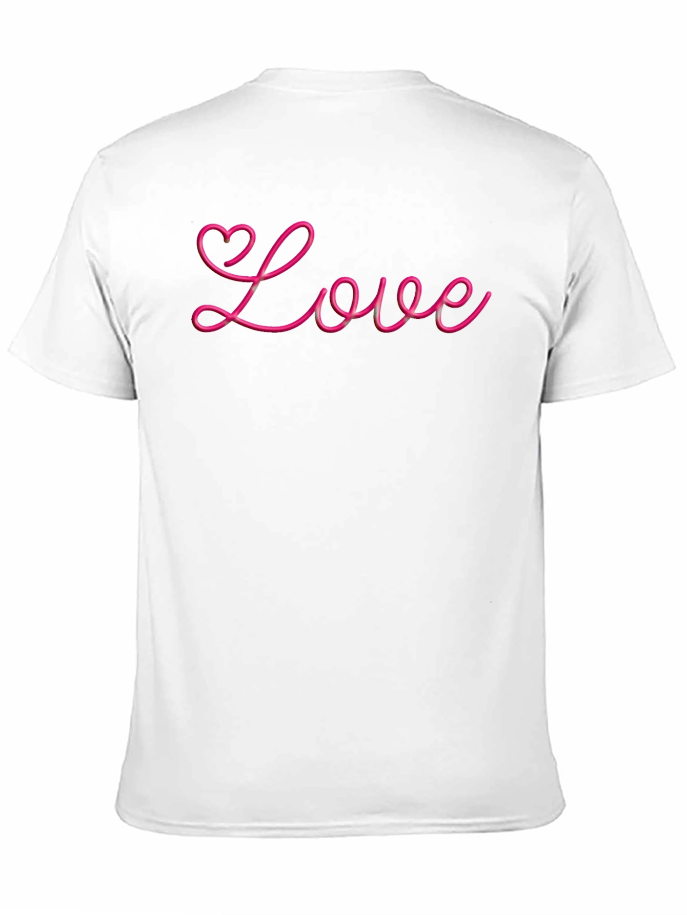 Love Heart Graphic Tee - Stylish Black T-Shirt