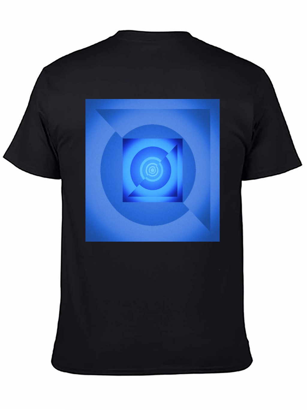 Geometric Square Design T-Shirt