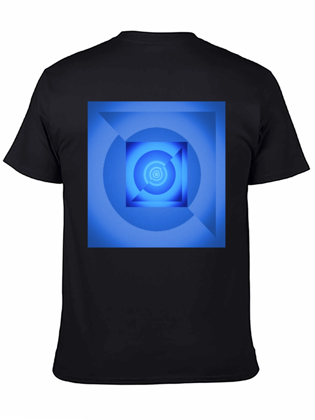 Geometric Square Design T-Shirt