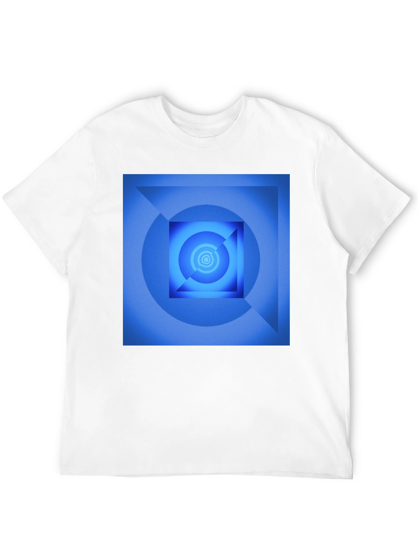 Geometric Square Design T-Shirt