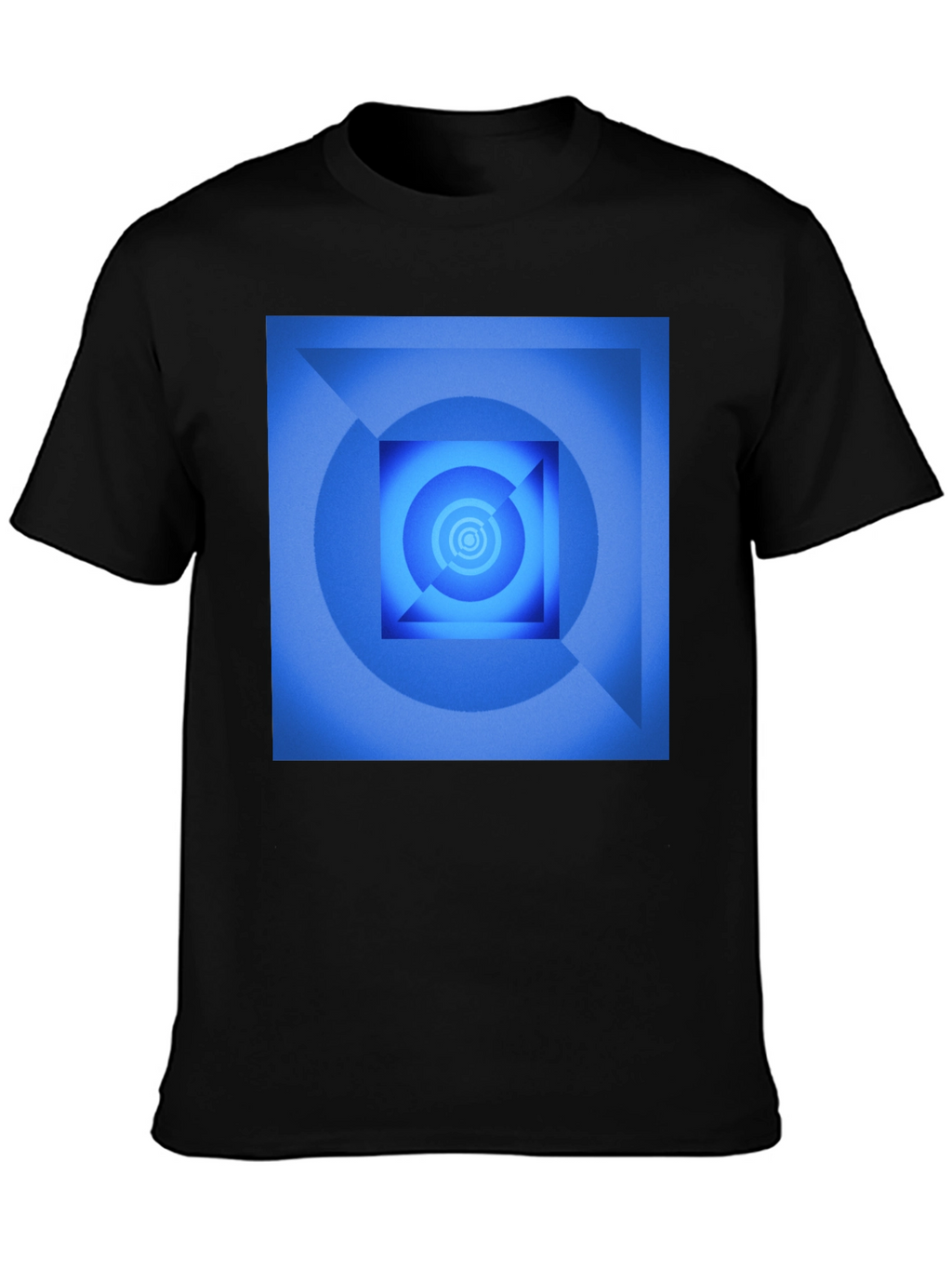 Geometric Square Design T-Shirt