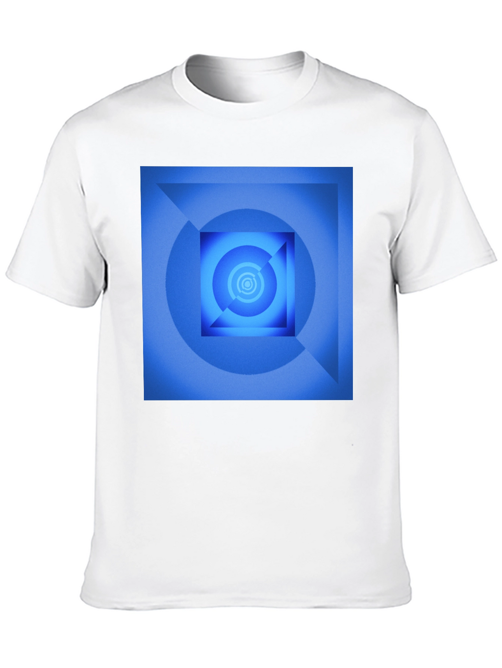 Geometric Square Design T-Shirt