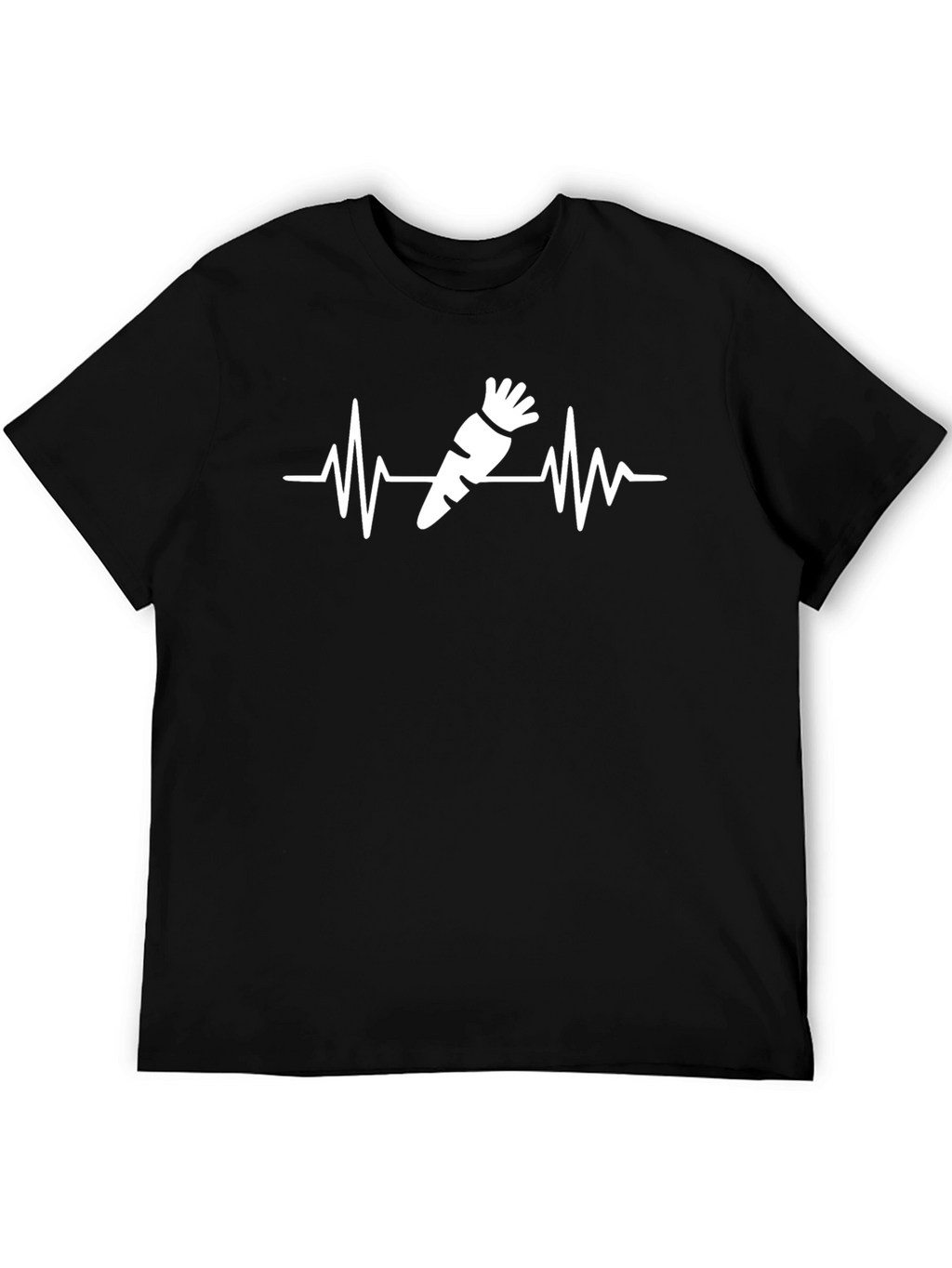 Carrot Heartbeat T-Shirt - Funny Vegan Tee