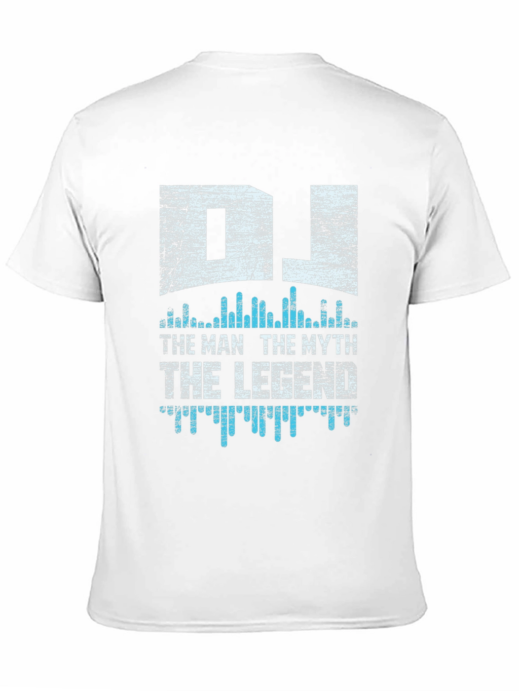 DJ The Man The Myth The Legend Black T-Shirt