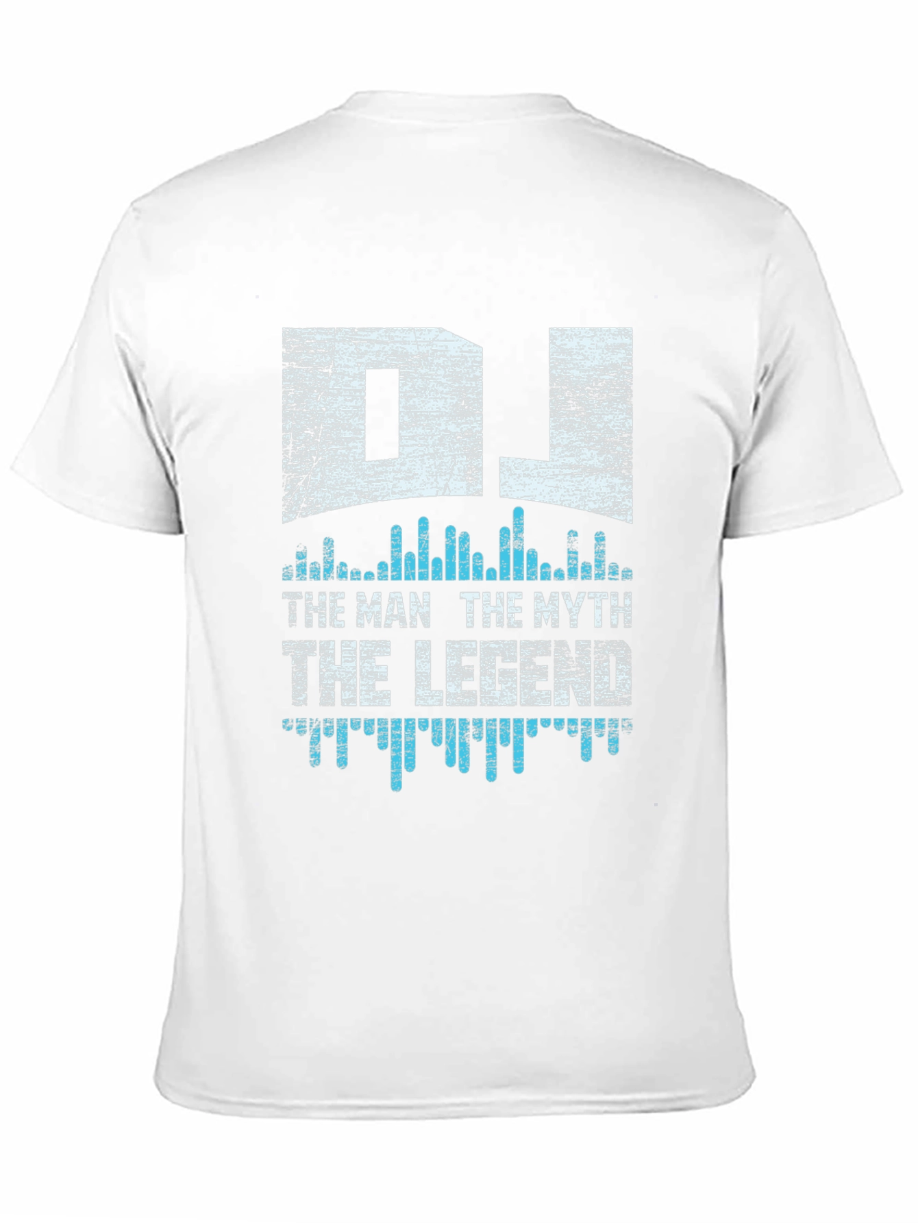 DJ The Man The Myth The Legend Black T-Shirt