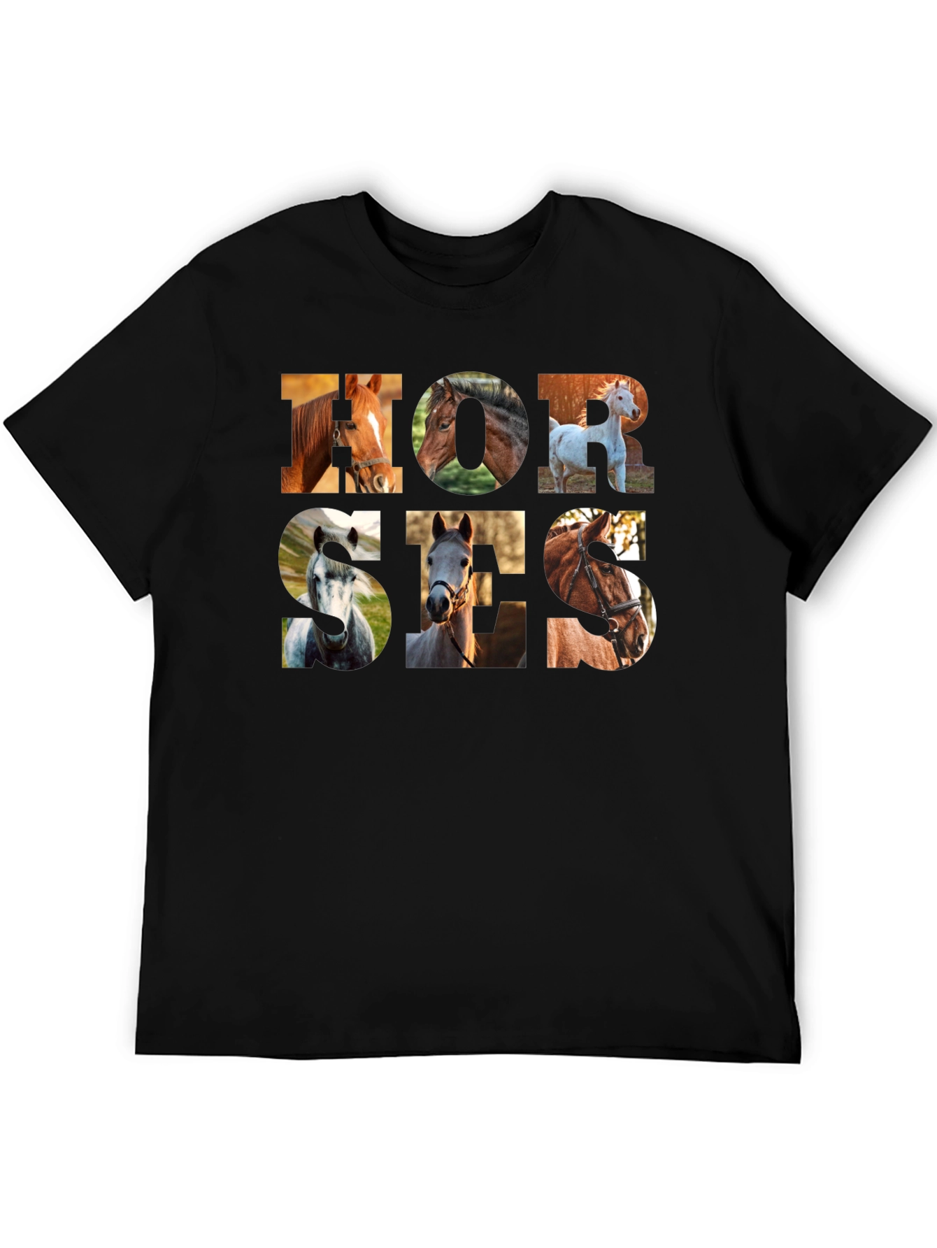 Horse Graphic T-Shirt - Unisex Crew Neck Tee