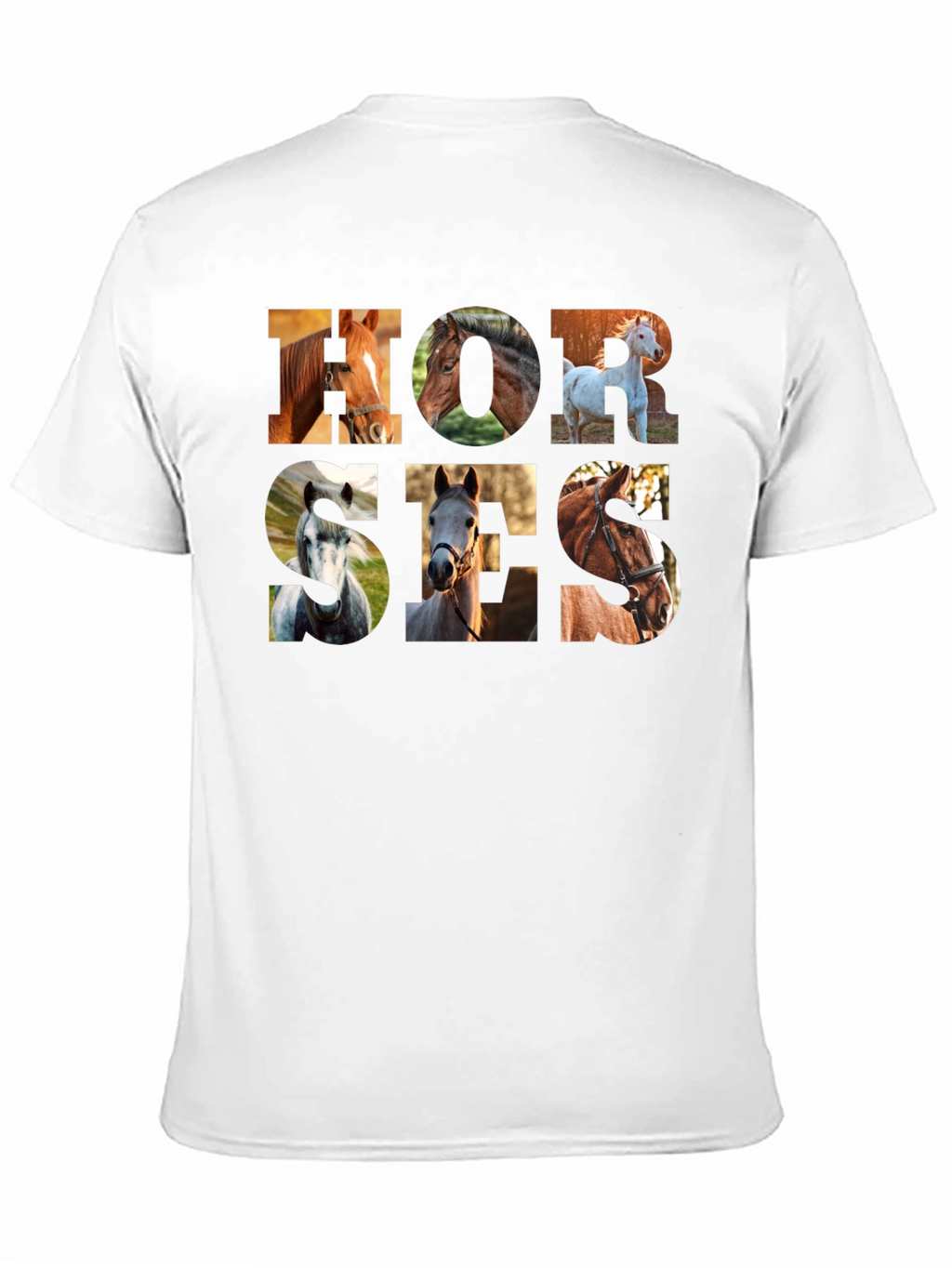 Horse Graphic T-Shirt - Unisex Crew Neck Tee